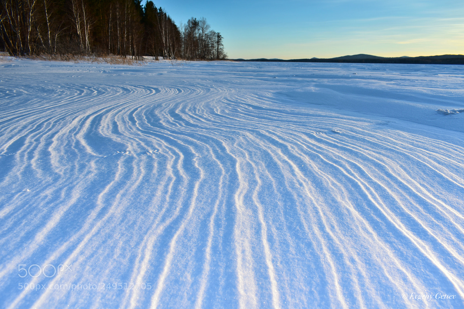 Nikon D3400 sample photo. Snow lines photography
