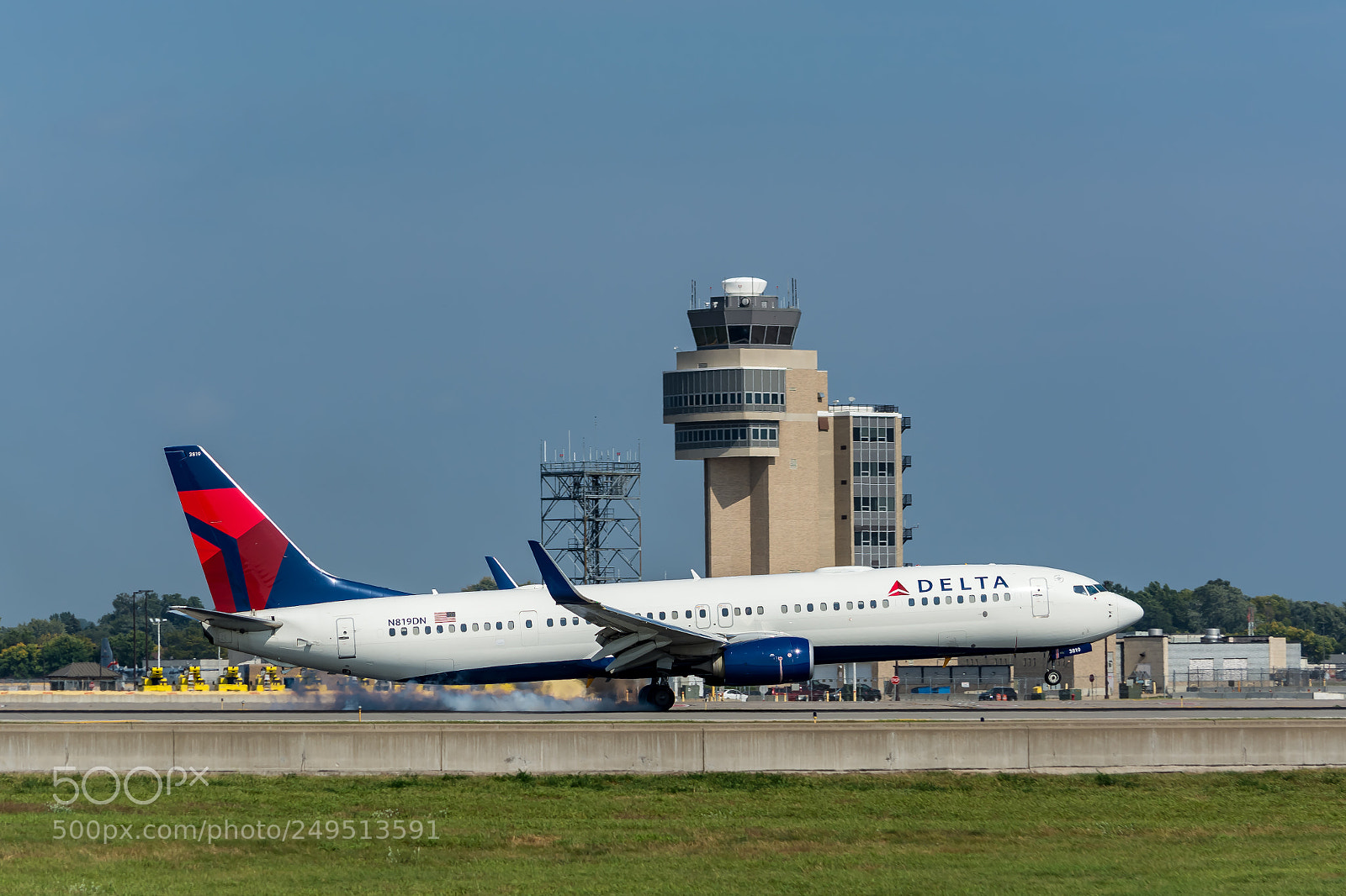 Nikon D7100 sample photo. Delta air lines boeing photography