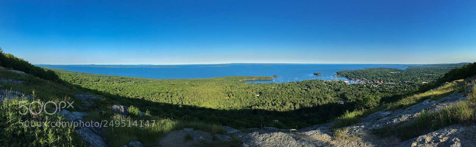 Apple iPhone 6s Plus sample photo. Maine overlooking camden photography