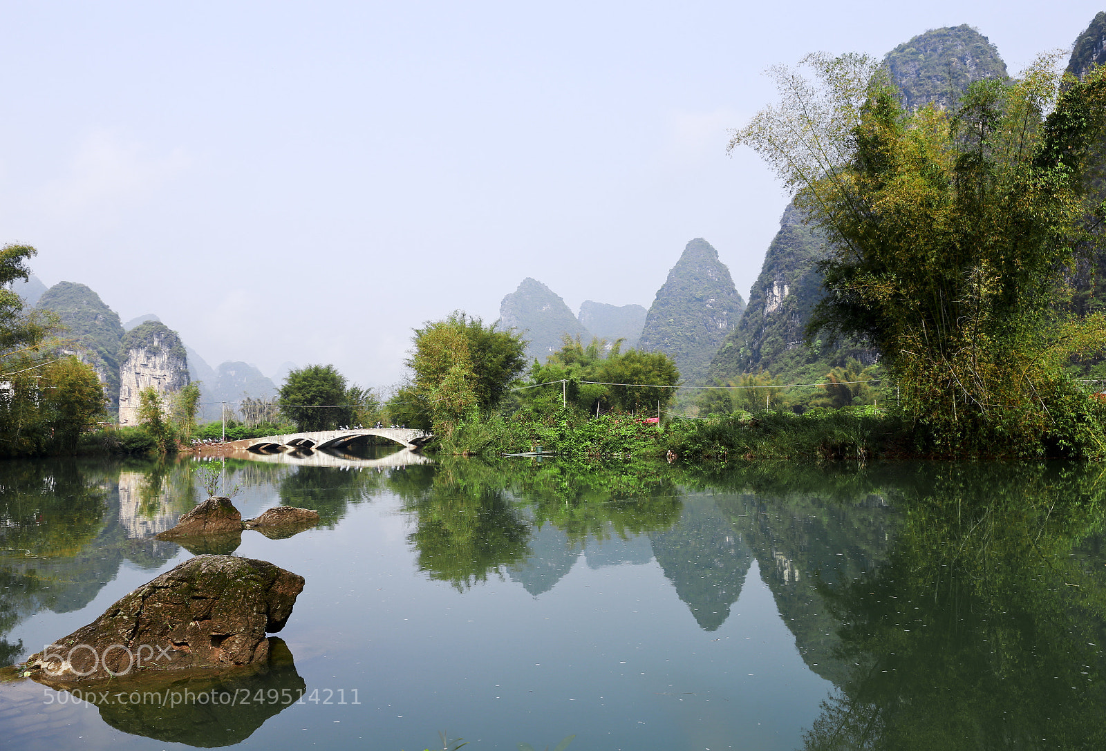 Canon EOS 6D sample photo. Yulong river in spring photography