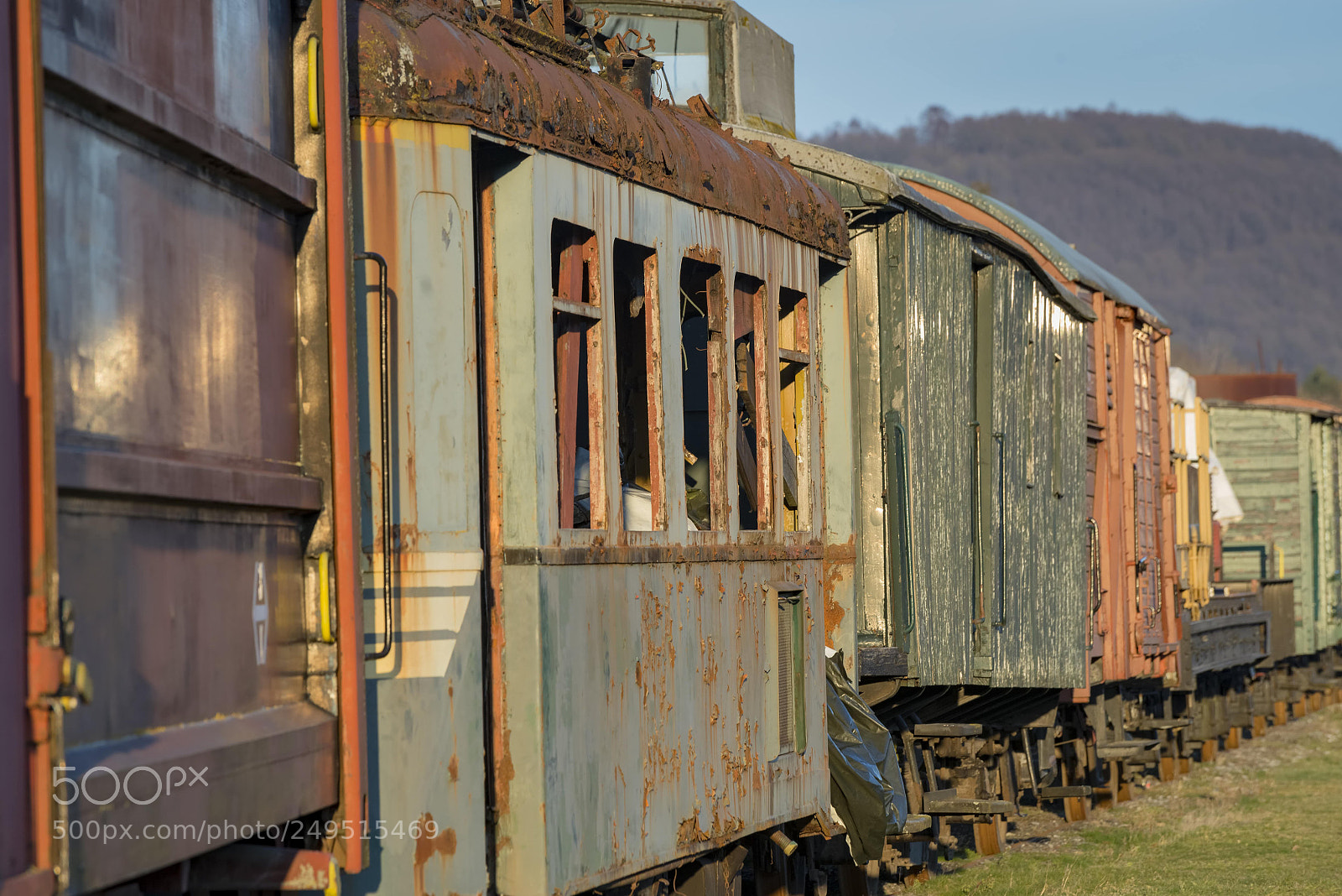 Nikon D800E sample photo. Un train de couleur photography