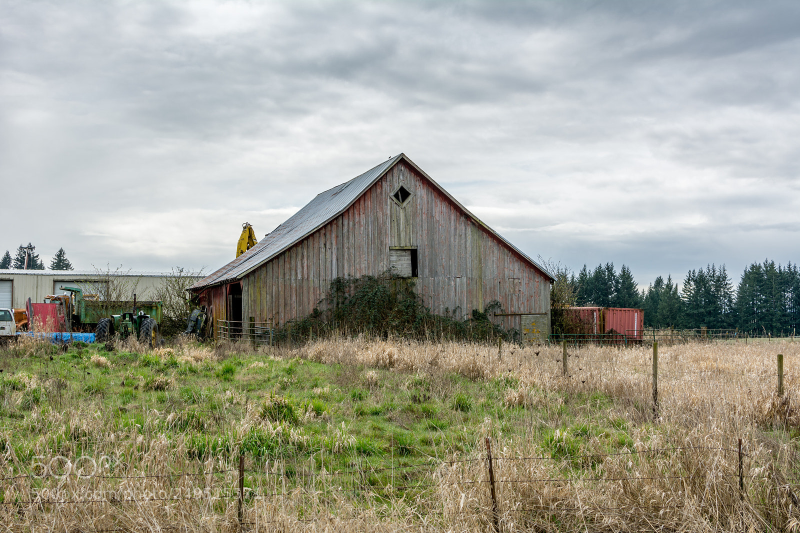 Nikon D7100 sample photo. Lone barn photography