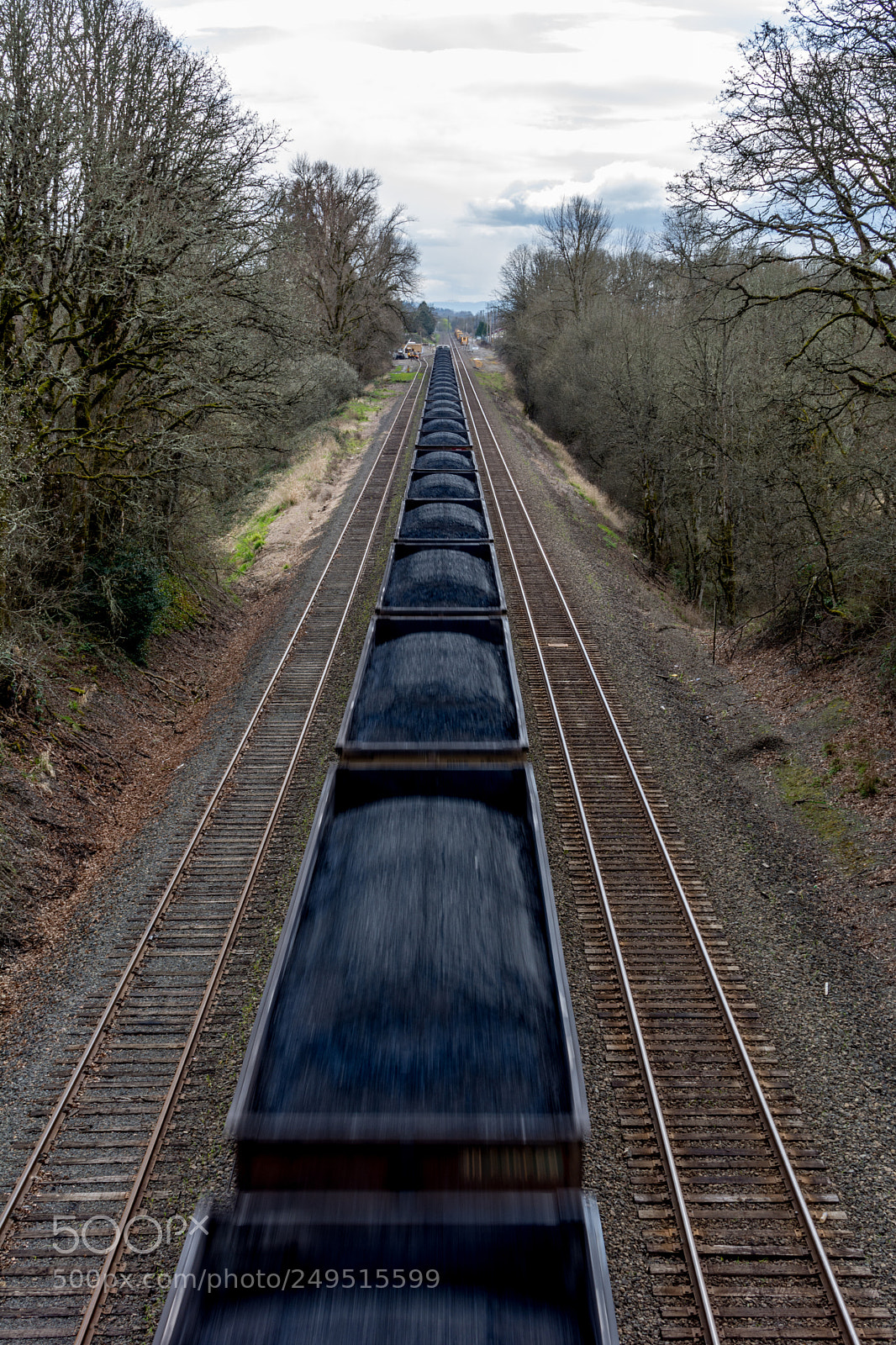 Nikon D7100 sample photo. Coal train photography