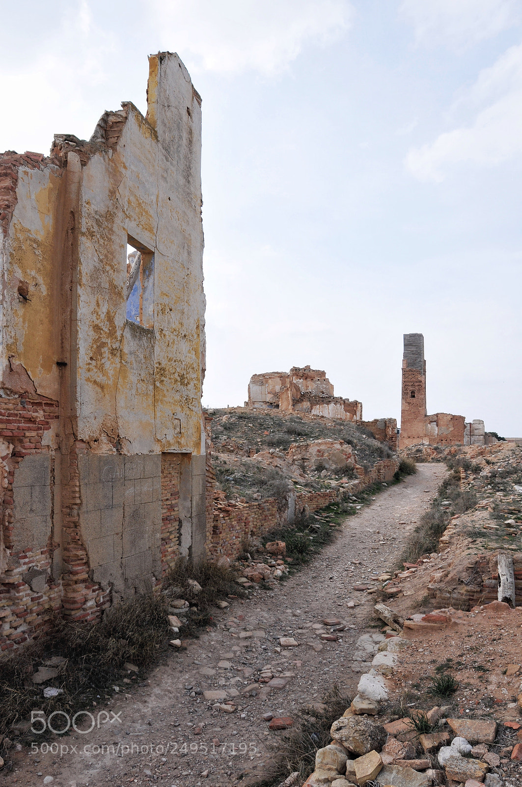 Nikon D300 sample photo. Belchite 2 photography