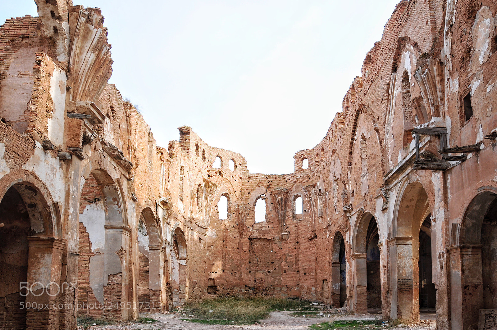 Nikon D300 sample photo. Belchite 3 photography
