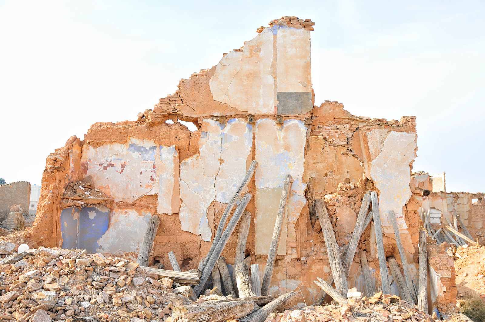 Nikon D300 sample photo. Belchite 5 photography
