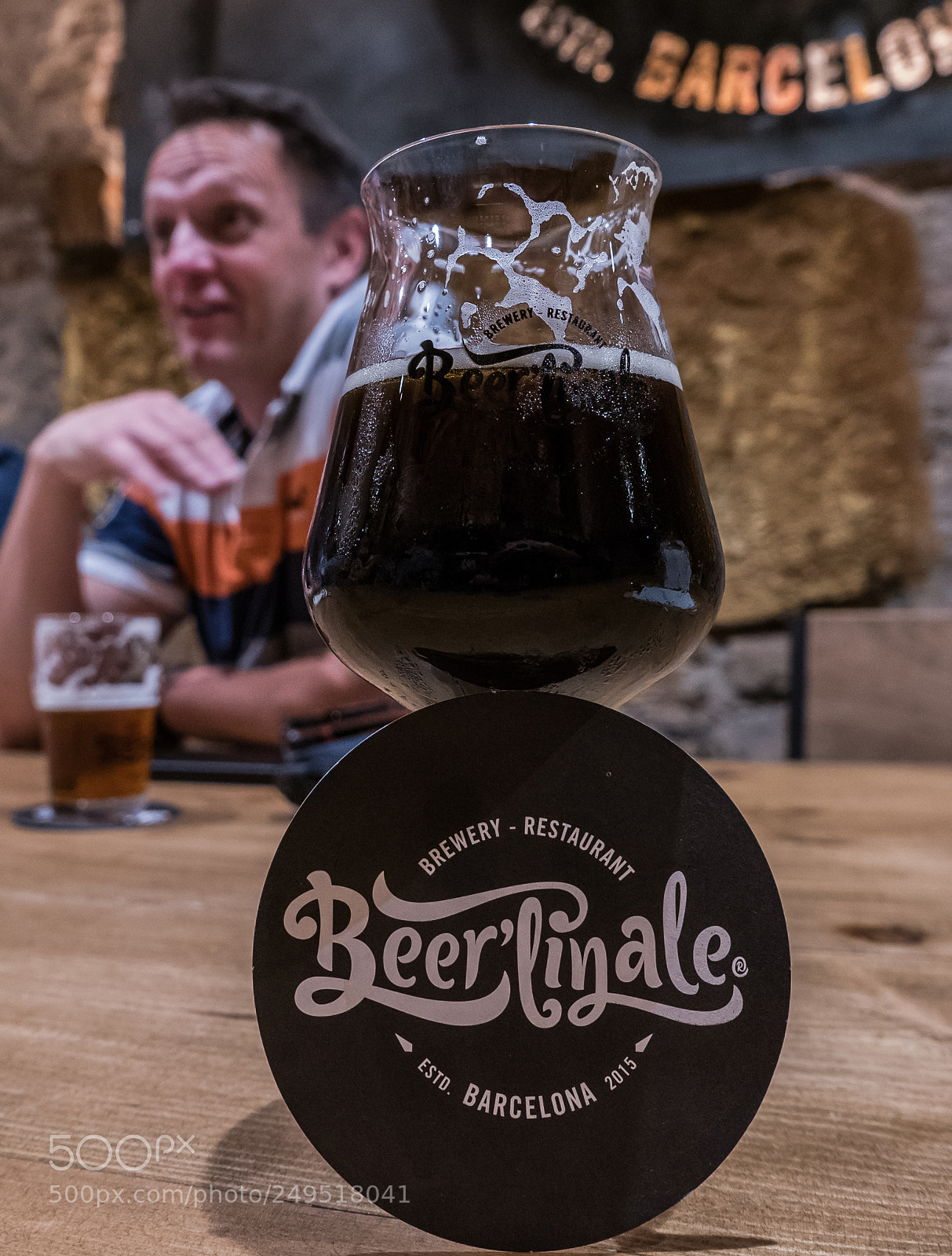 Panasonic Lumix DMC-LX100 sample photo. Dark beer beer'linale craft photography