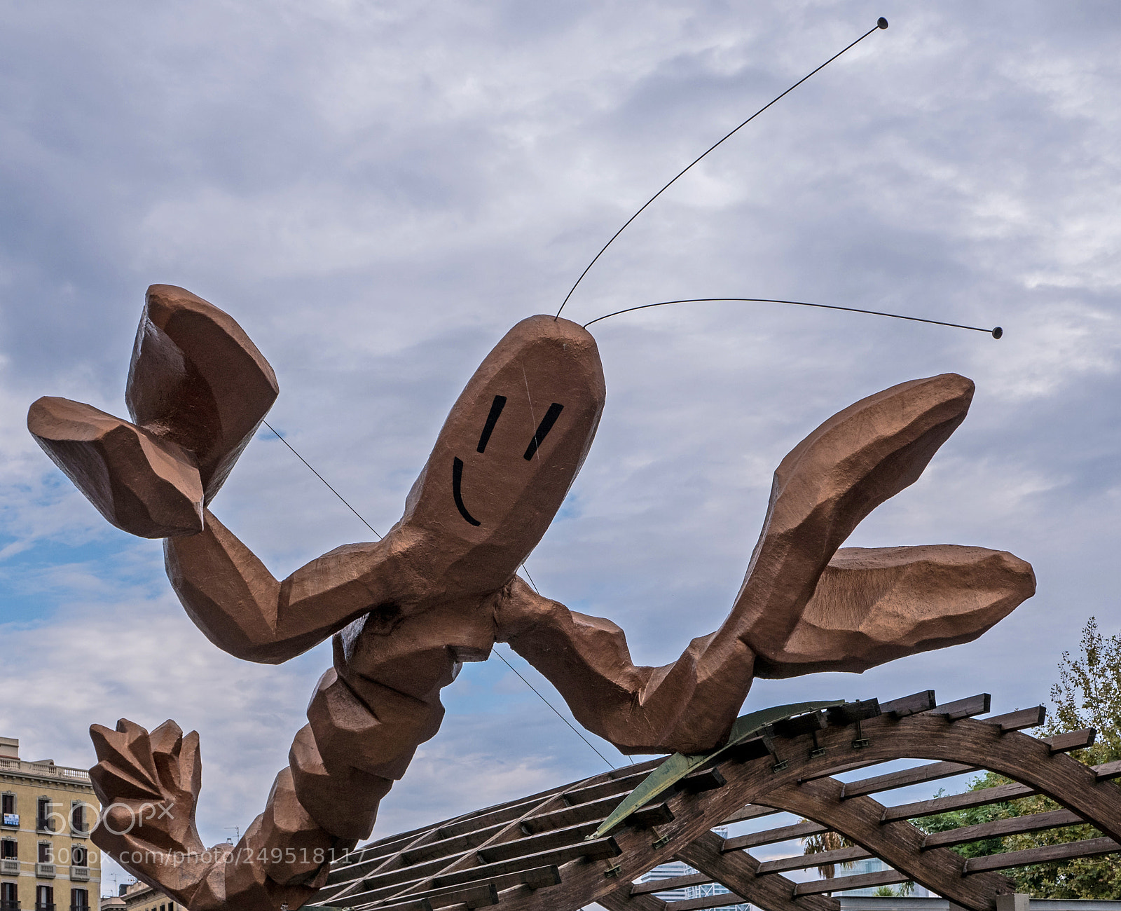 Panasonic Lumix DMC-LX100 sample photo. Large lobster marina area photography