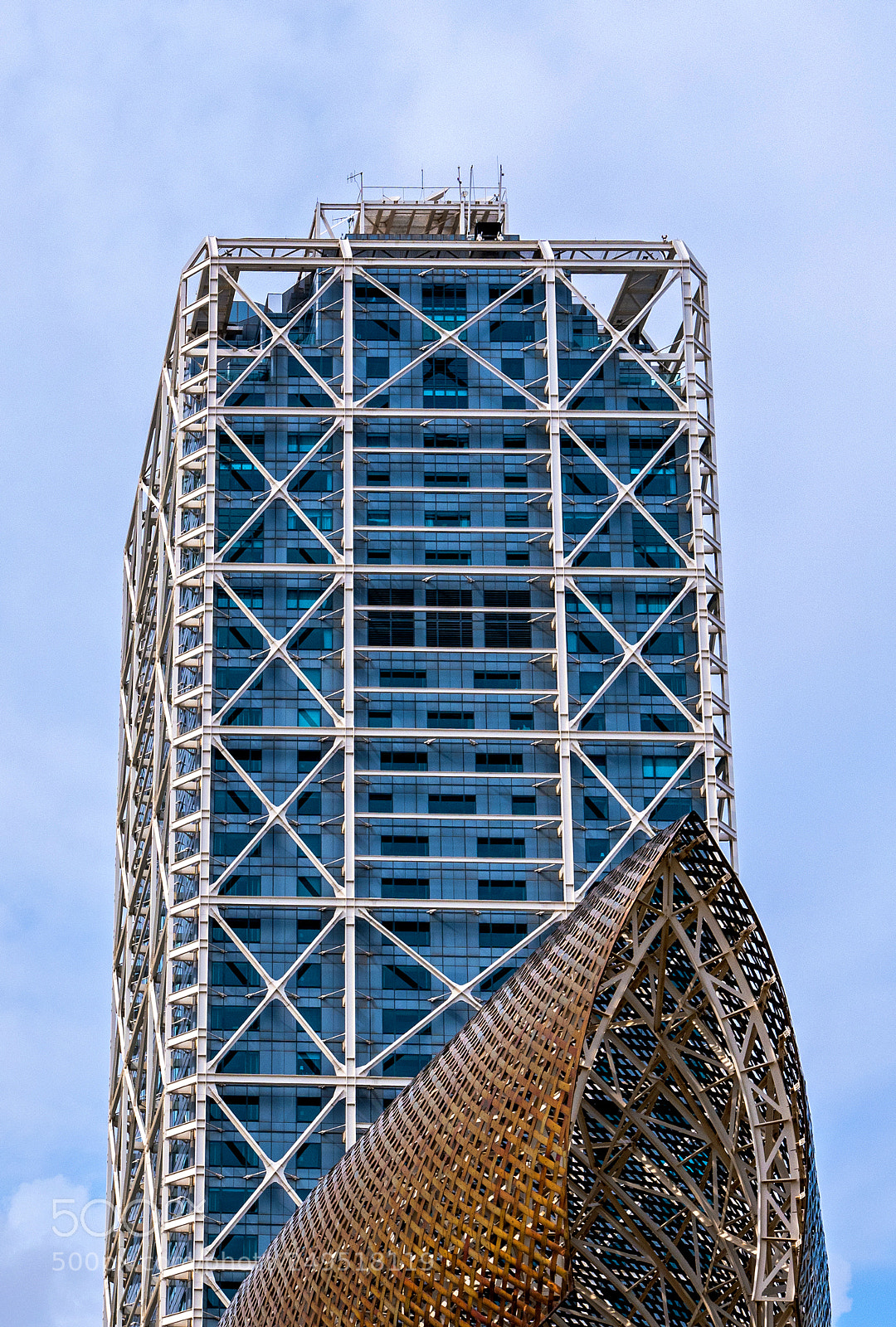 Panasonic Lumix DMC-LX100 sample photo. Hotel arts port olympic photography