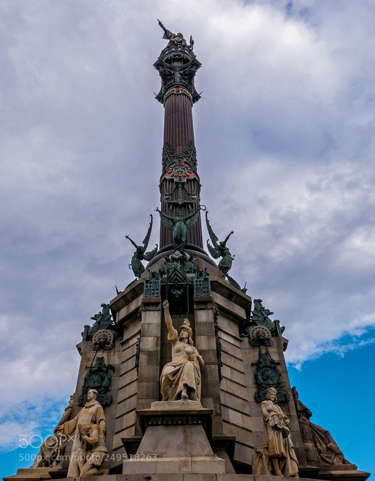Panasonic Lumix DMC-LX100 sample photo. The historic columbus monument photography