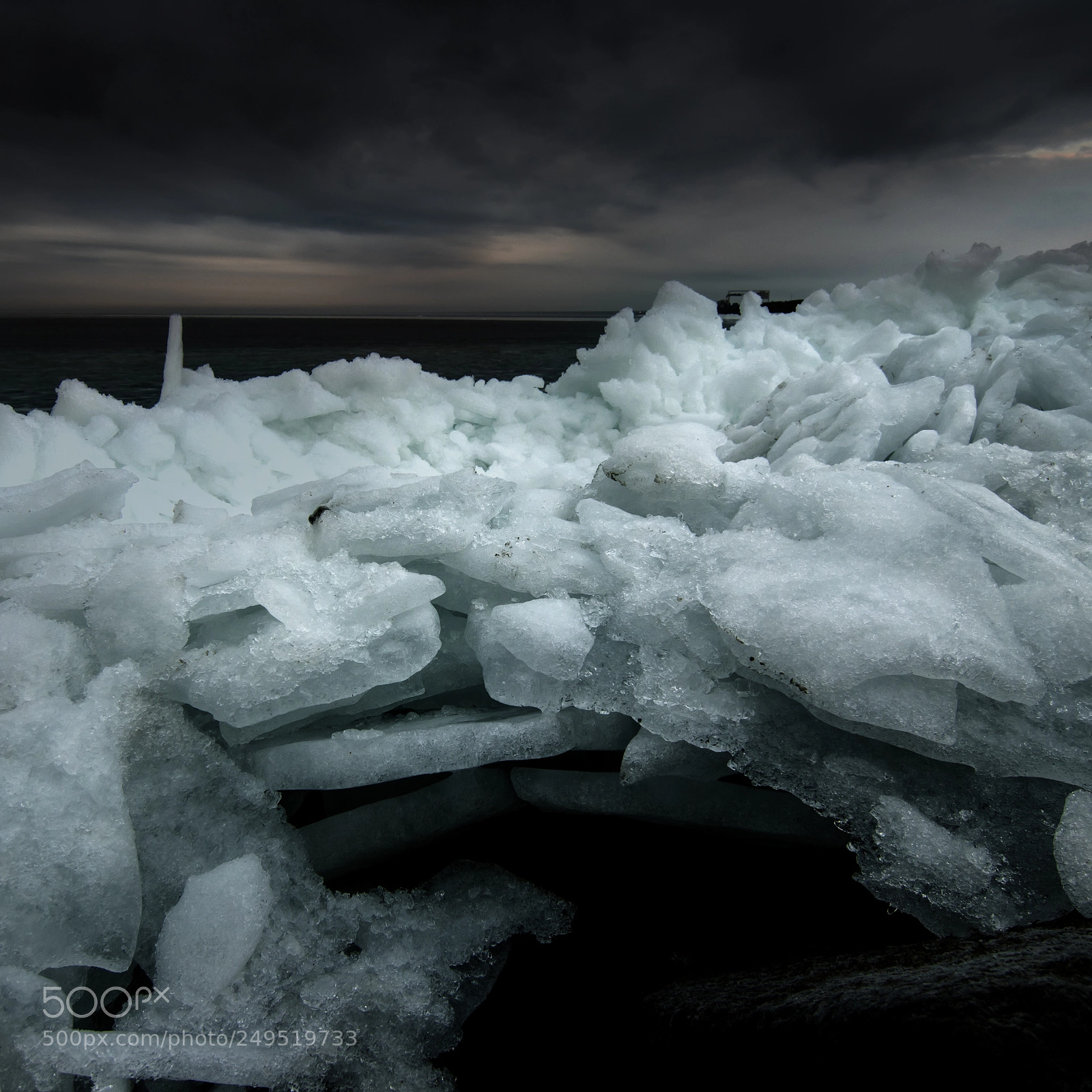 Canon EOS 80D sample photo. Drifting ice photography
