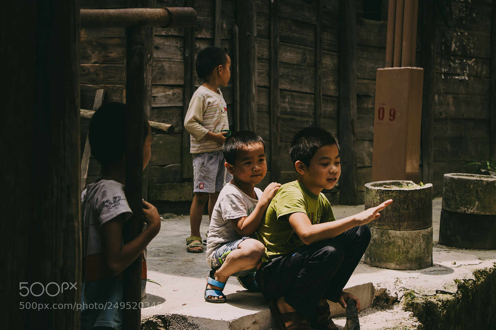 Canon EOS 80D sample photo. Miao children photography