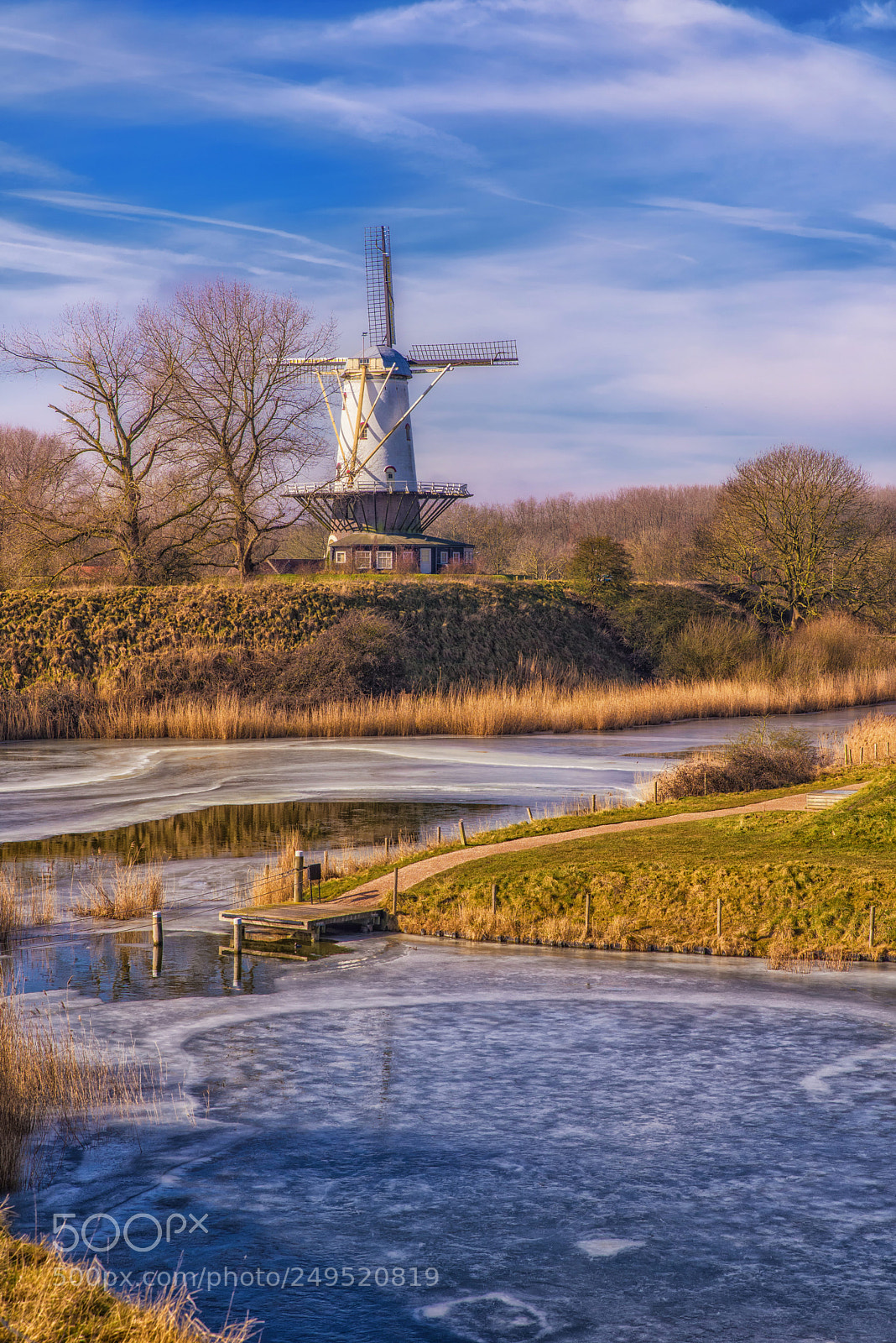 Pentax K-1 sample photo. Windmill near veere photography