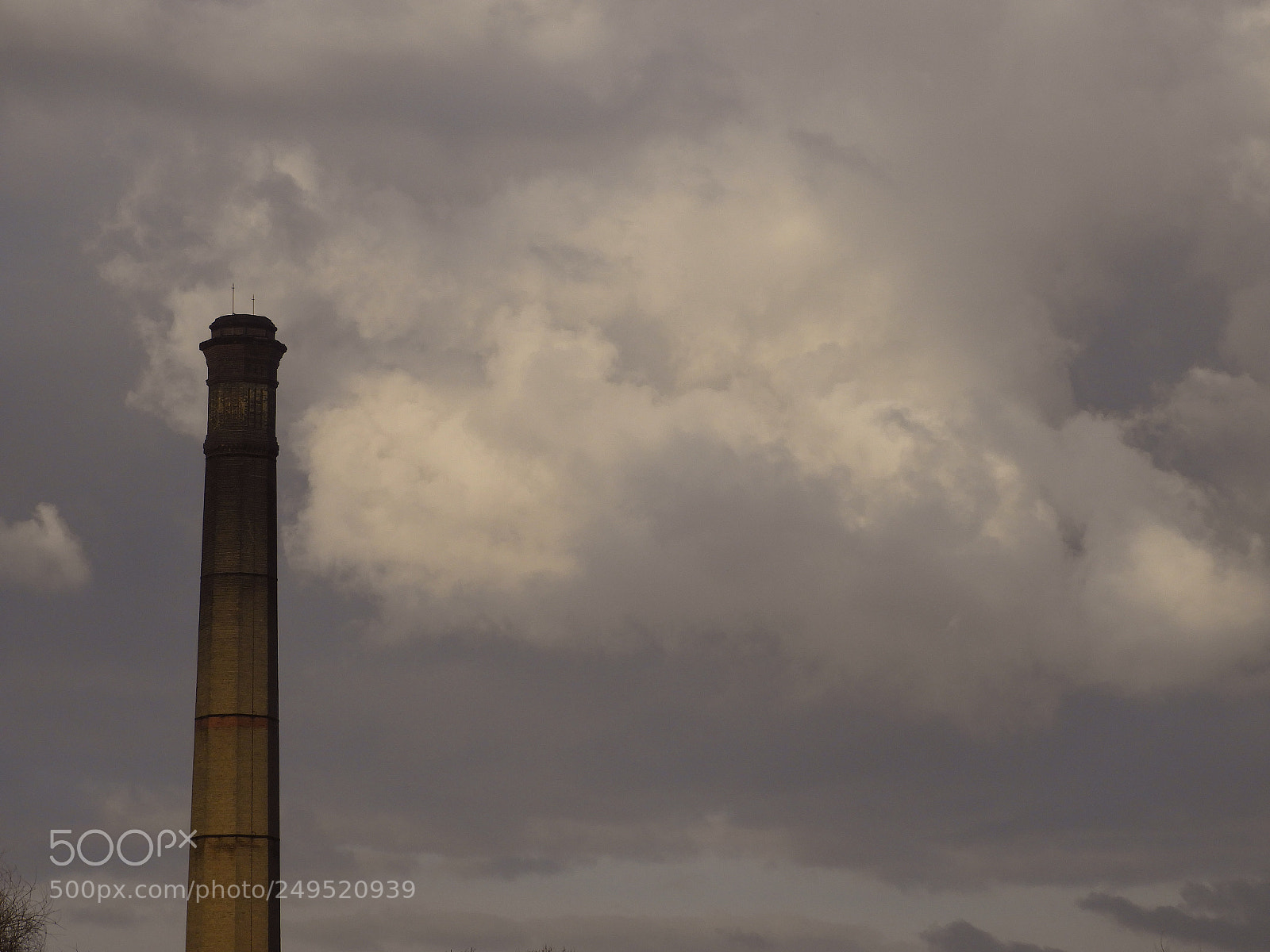 Nikon Coolpix B700 sample photo. Chimney and clouds photography