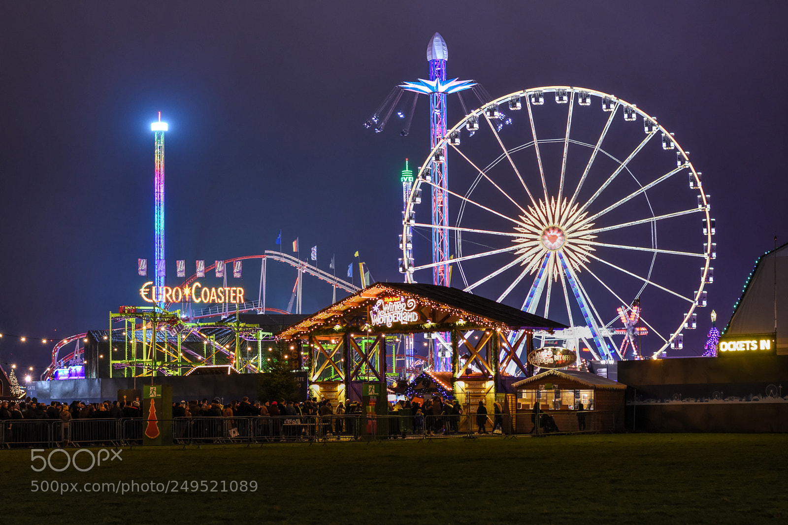 Nikon D7200 sample photo. Winter wonderland 2017 - london photography