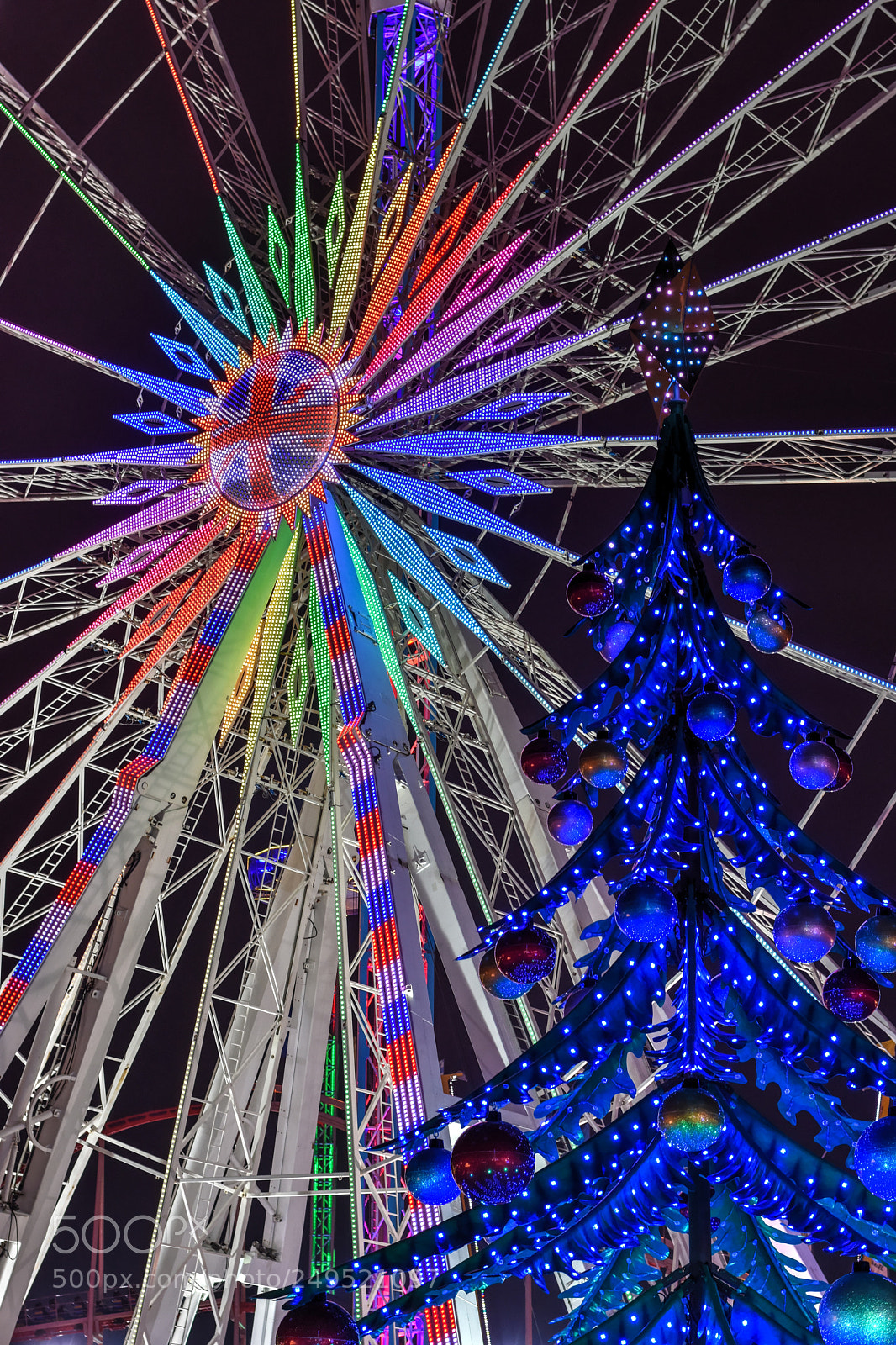 Nikon D7200 sample photo. Winter wonderland 2017 - london photography