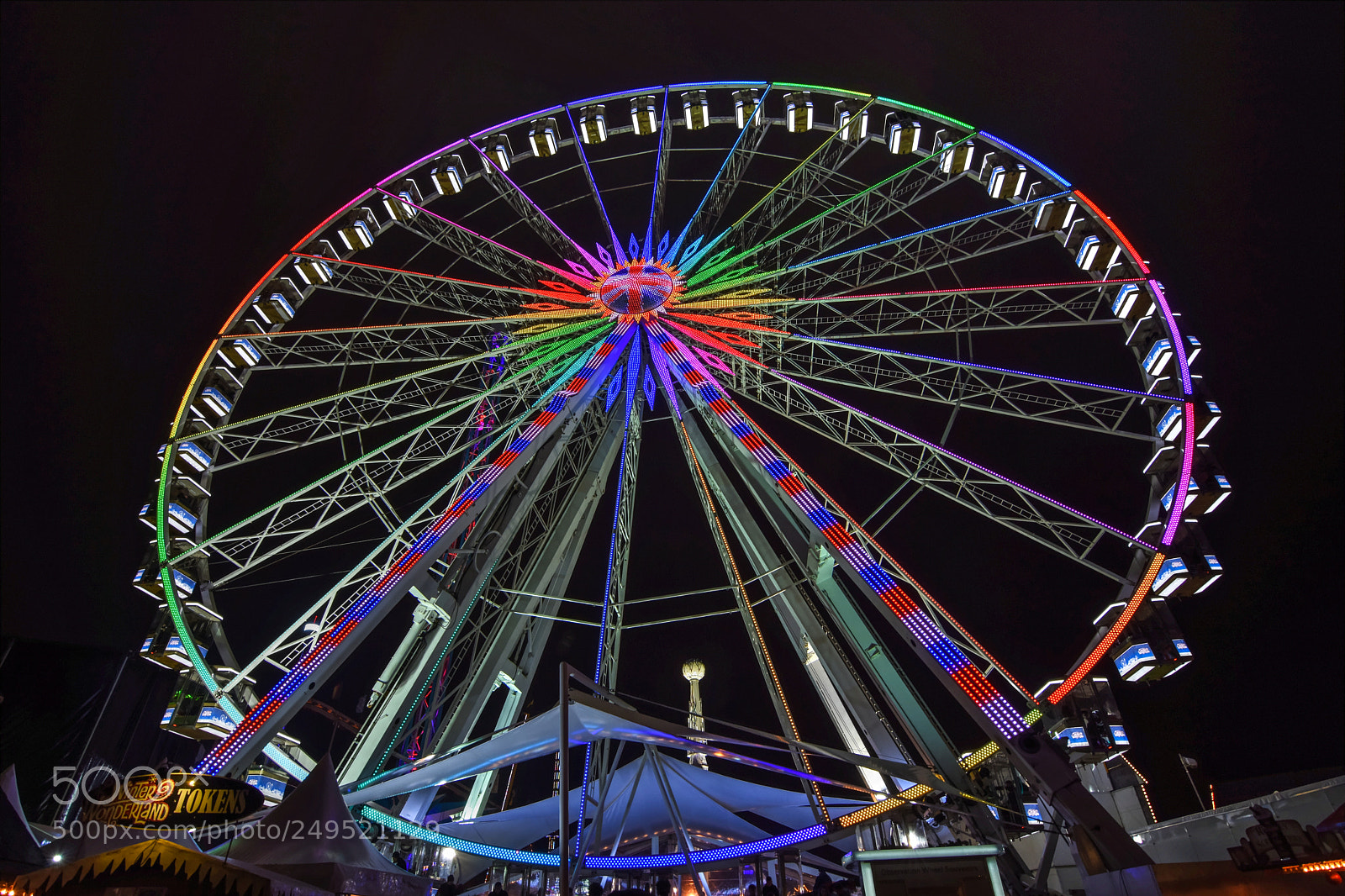 Nikon D7200 sample photo. Winter wonderland 2017 - london photography