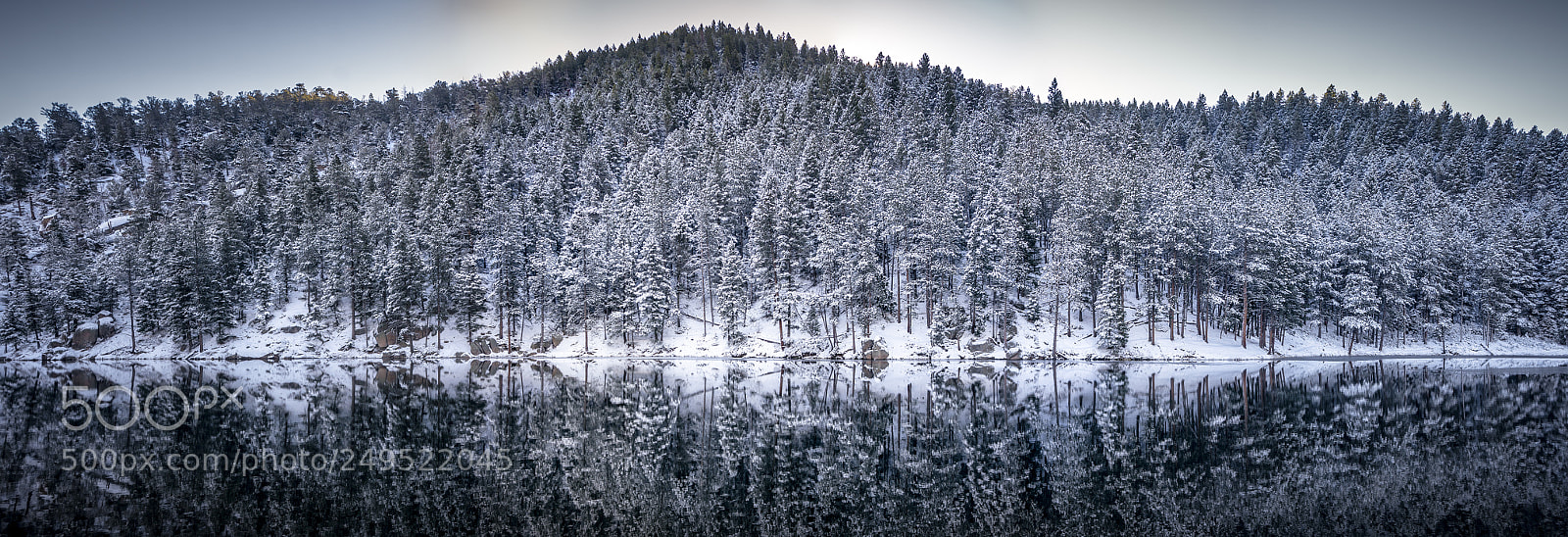 Sony Alpha NEX-5R sample photo. Snowy reflections photography
