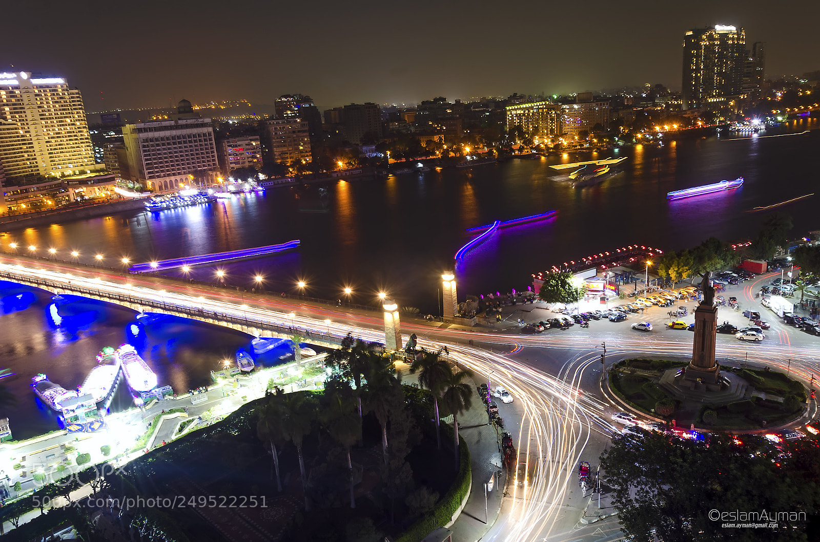 Nikon D7000 sample photo. Kasr al nile bridge photography