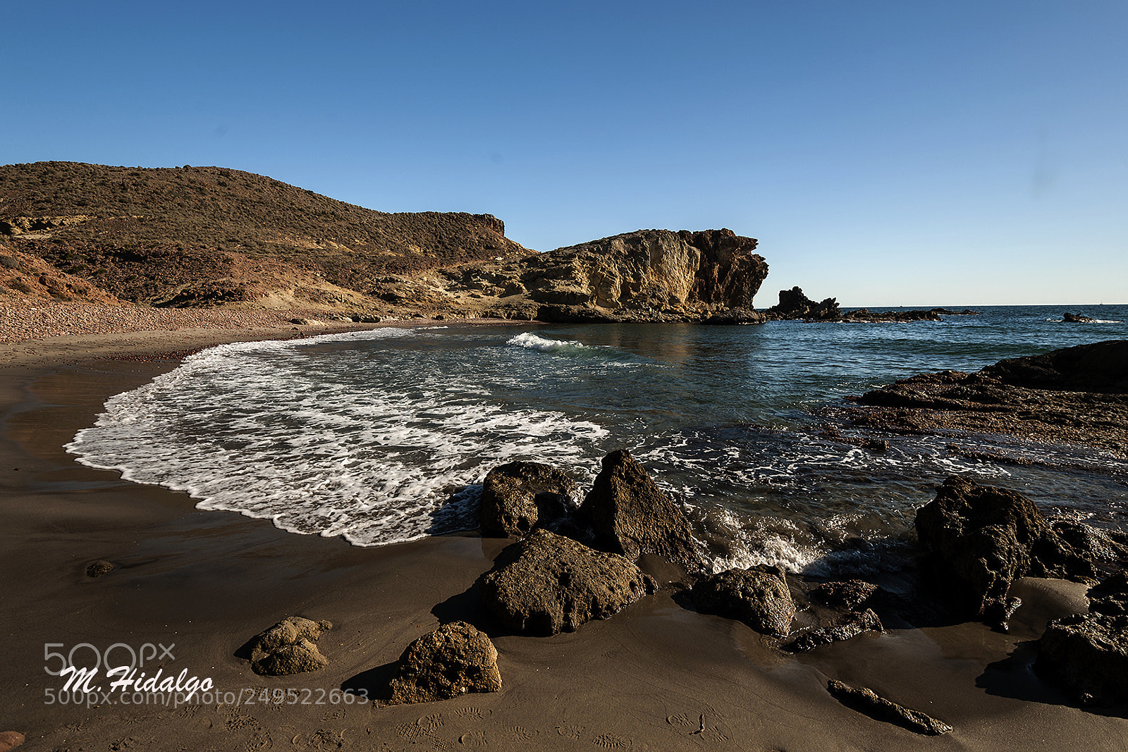 Nikon D700 sample photo. Calas de almería photography