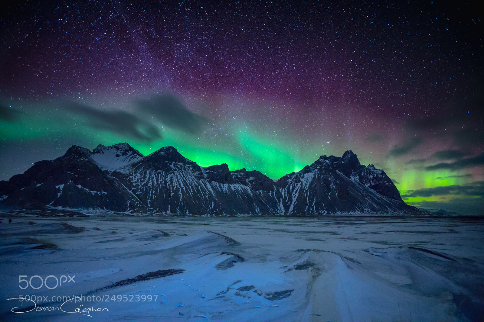 Canon EOS 5D Mark IV sample photo. Northern lights iceland photography