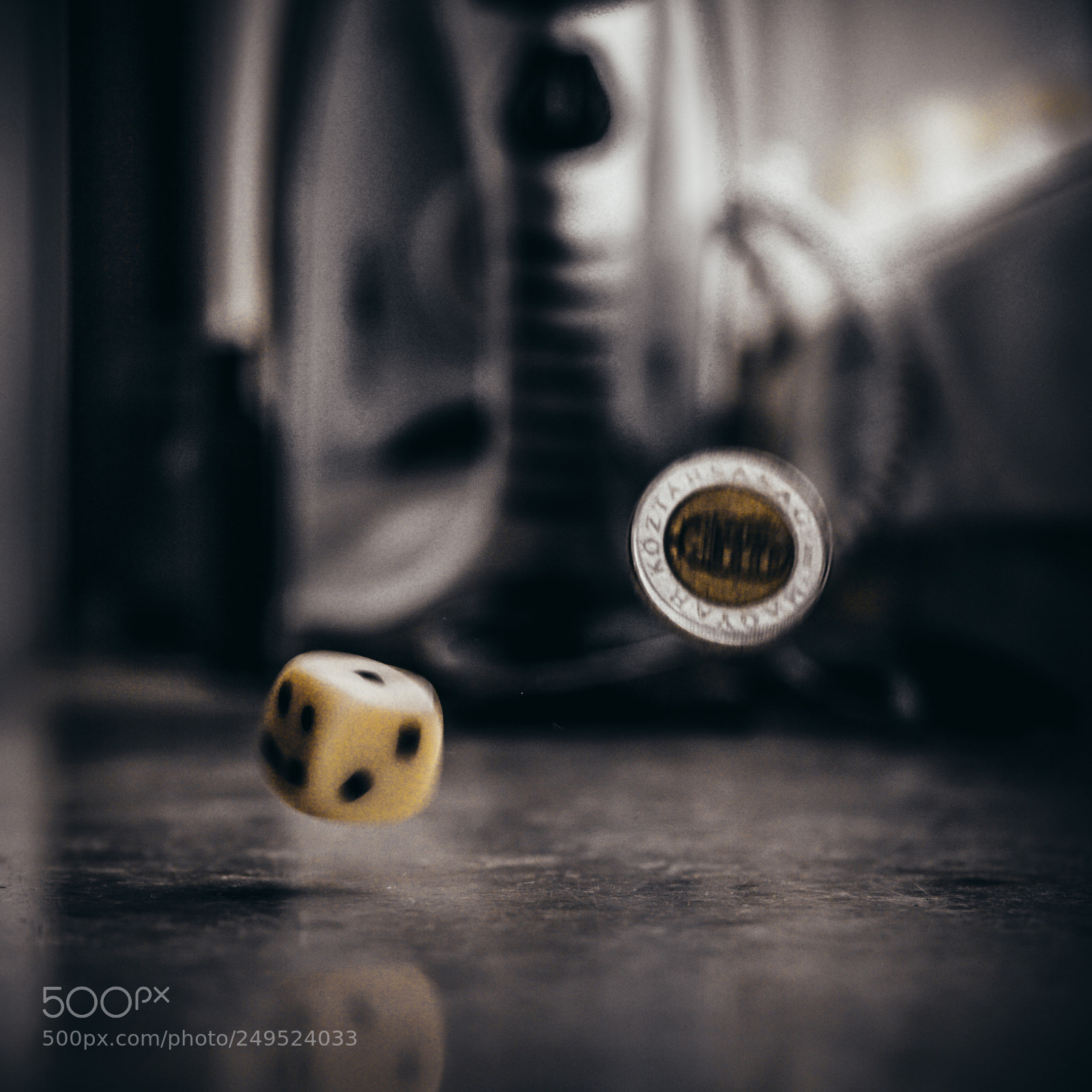 Nikon D3200 sample photo. The dice and the photography