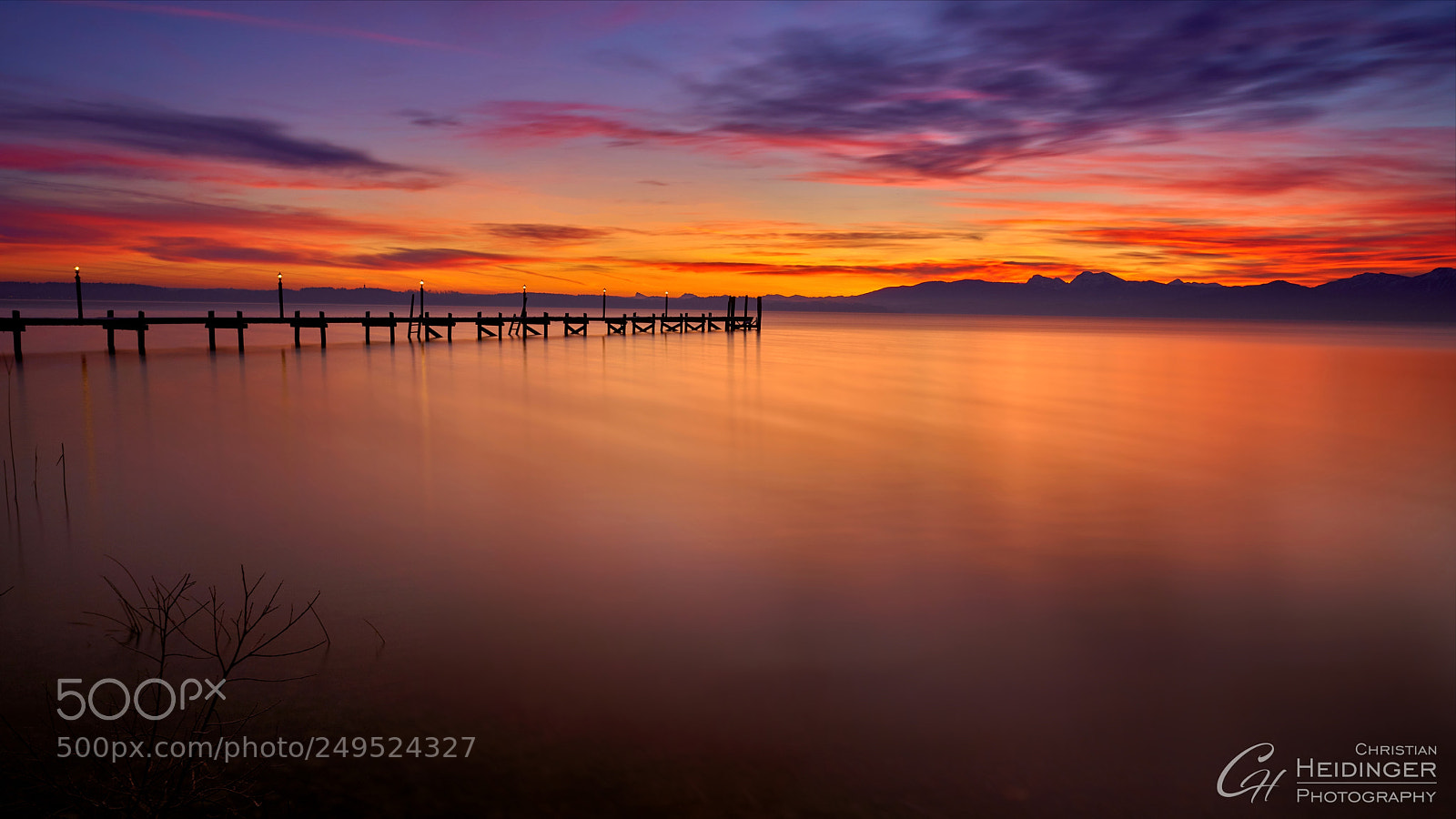 Sony a7R III sample photo. Morgenrot am see photography
