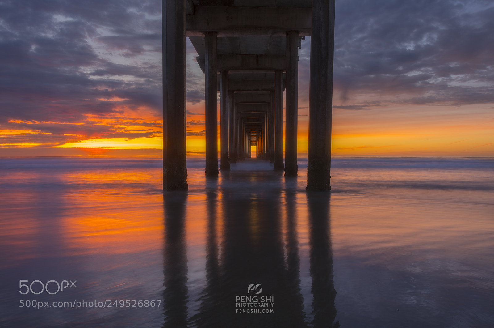 Nikon D810 sample photo. Sunset to infinity photography