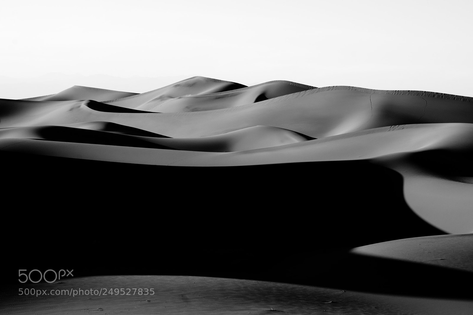 Nikon D5300 sample photo. Black and white desert photography