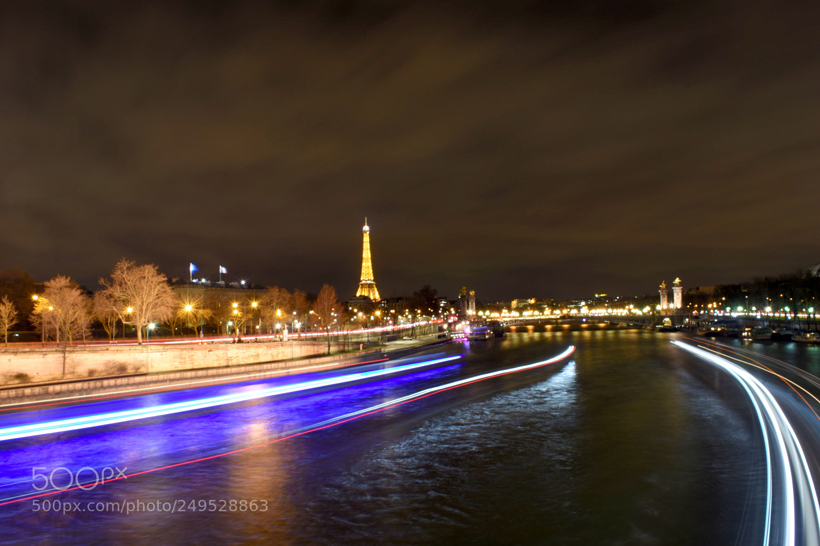 Nikon D5500 sample photo. Long exposure in paris photography