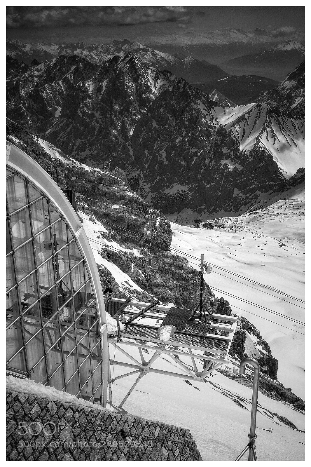 Nikon D5200 sample photo. Ski lift station at photography