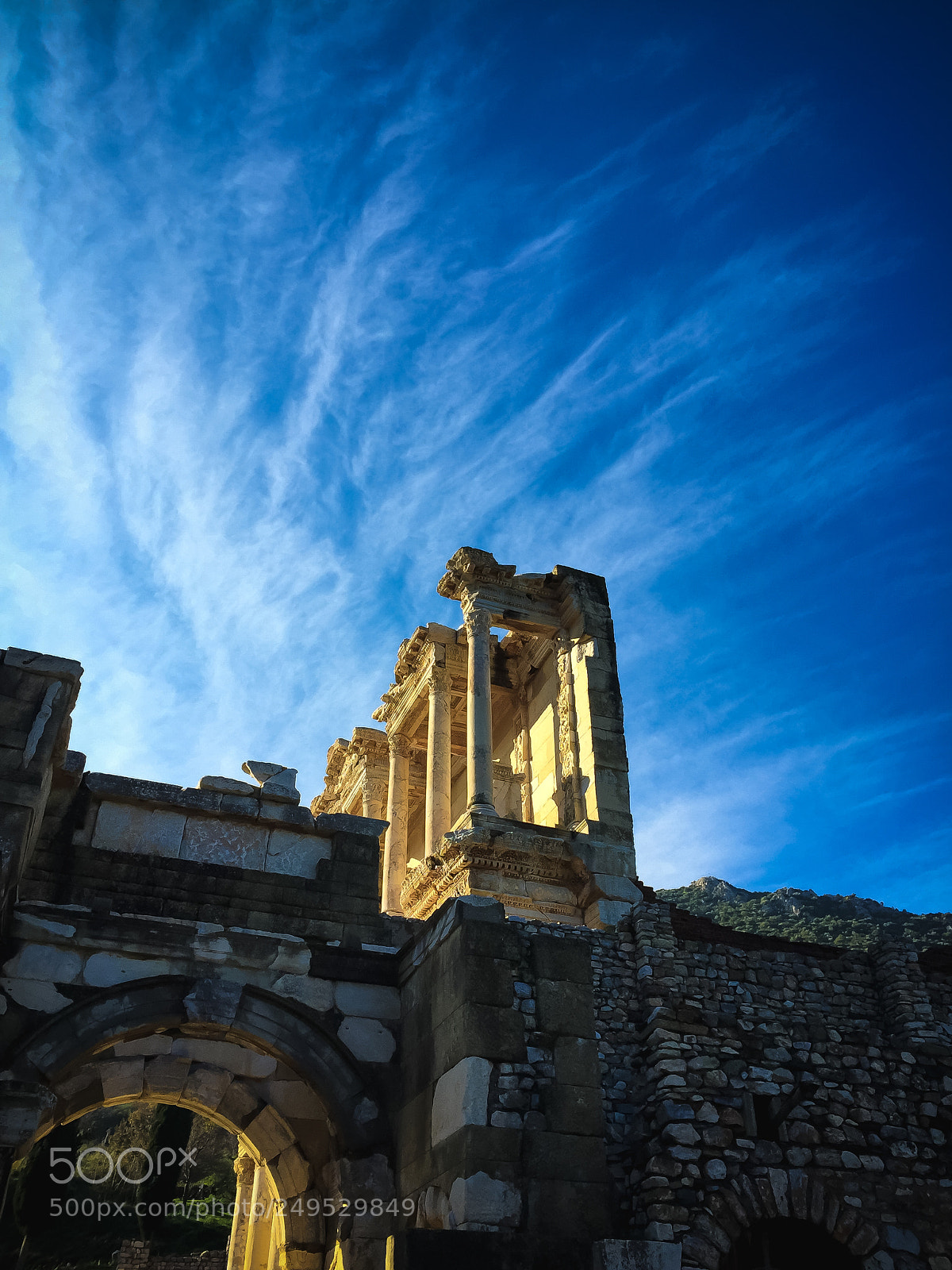 Apple iPhone 6 Plus sample photo. The celsus library was photography