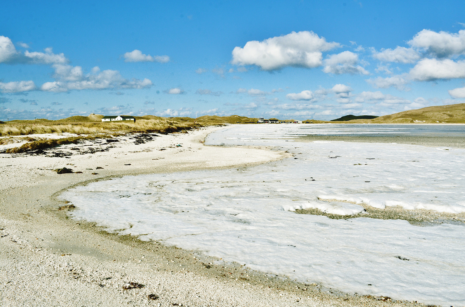 Nikon D7100 sample photo. Barra airport in winter photography