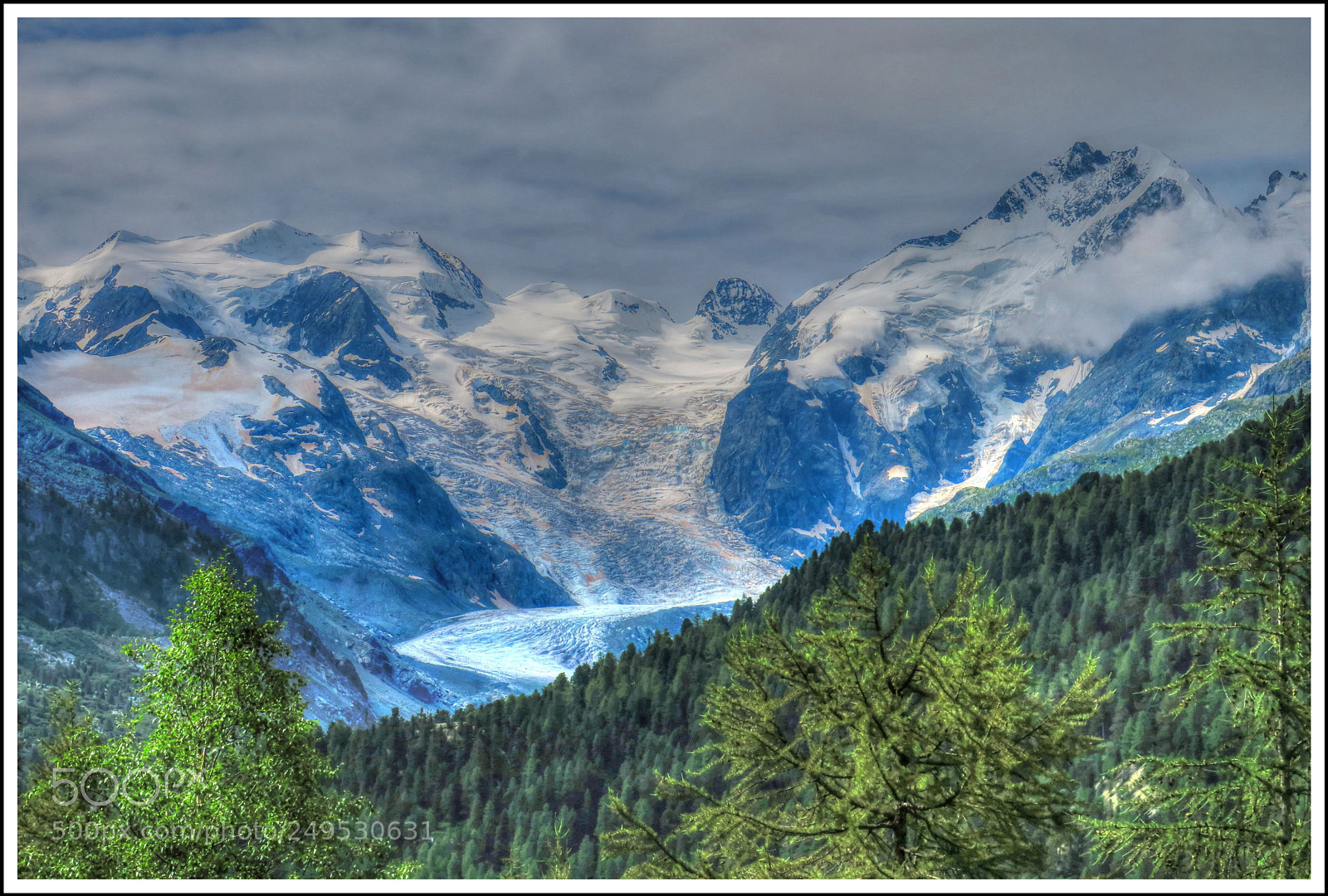 Canon PowerShot G3 X sample photo. Morteratschgletscher photography