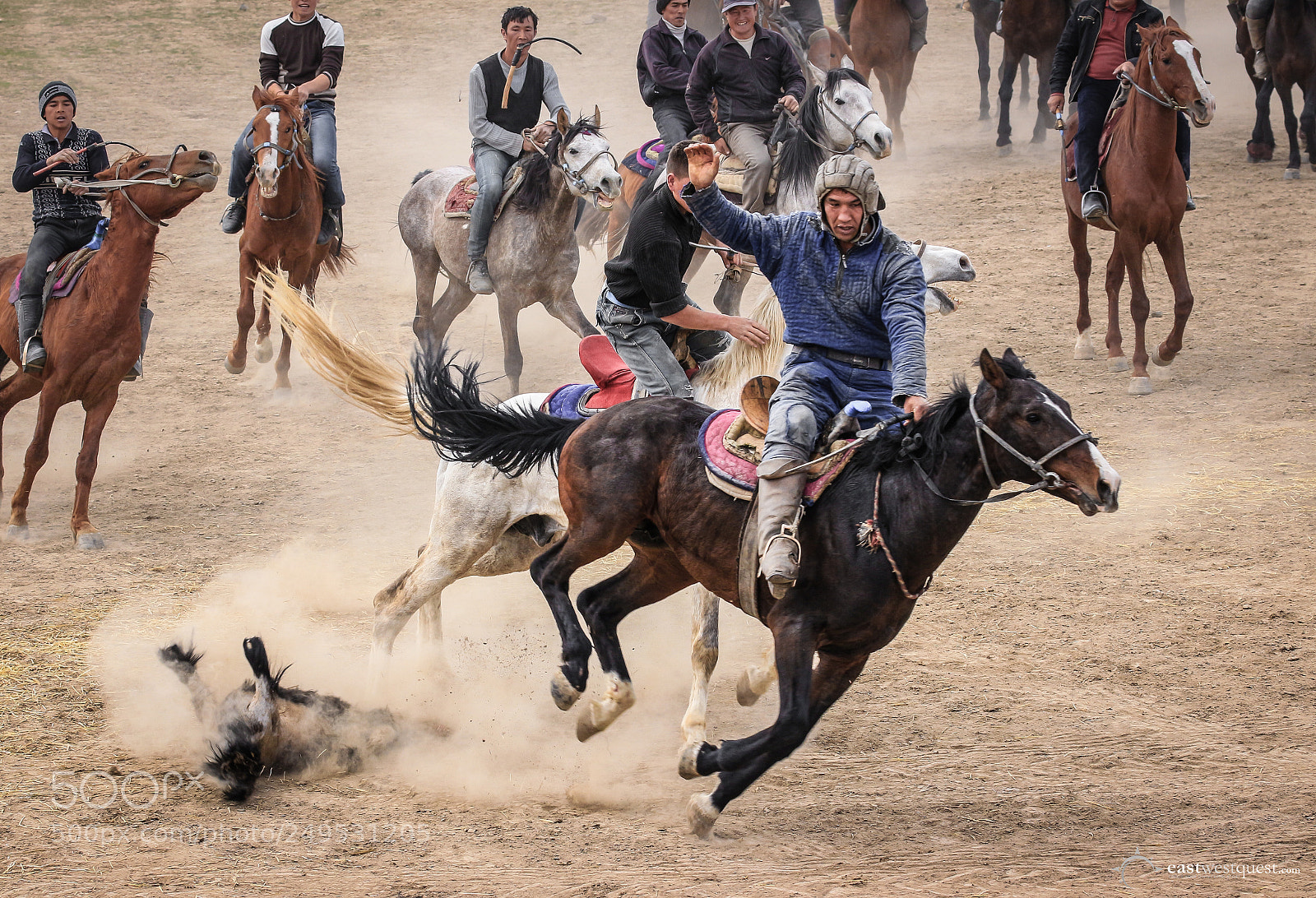 Canon EOS 700D (EOS Rebel T5i / EOS Kiss X7i) sample photo. A winner of buzkashi photography
