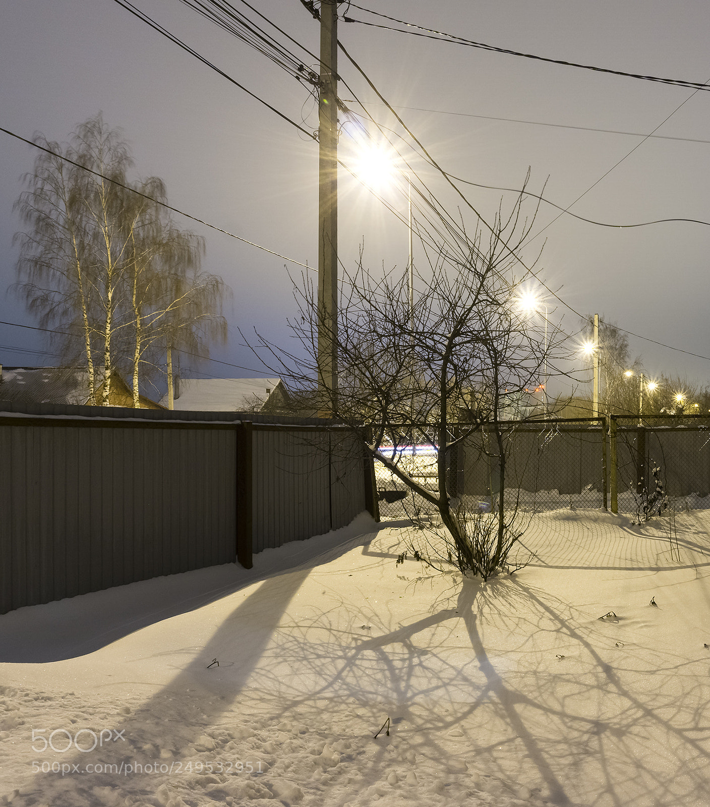 Sony a6000 sample photo. Winter night photography