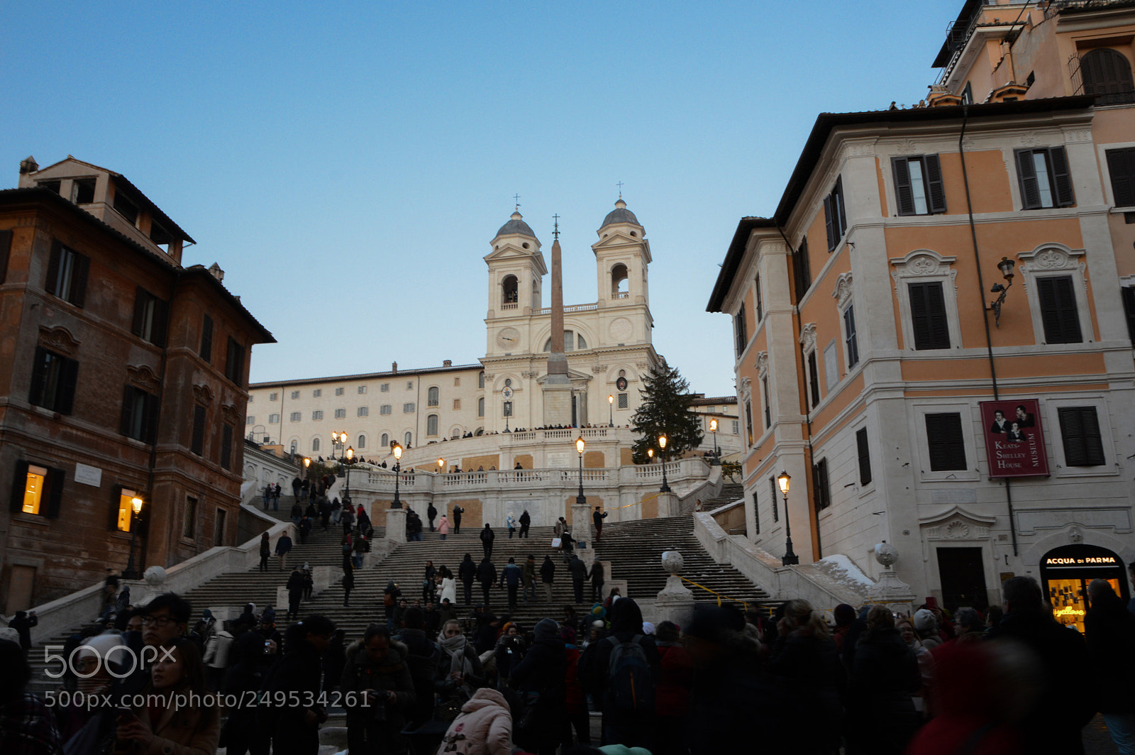 Nikon D3200 sample photo. Piazza di spagna photography