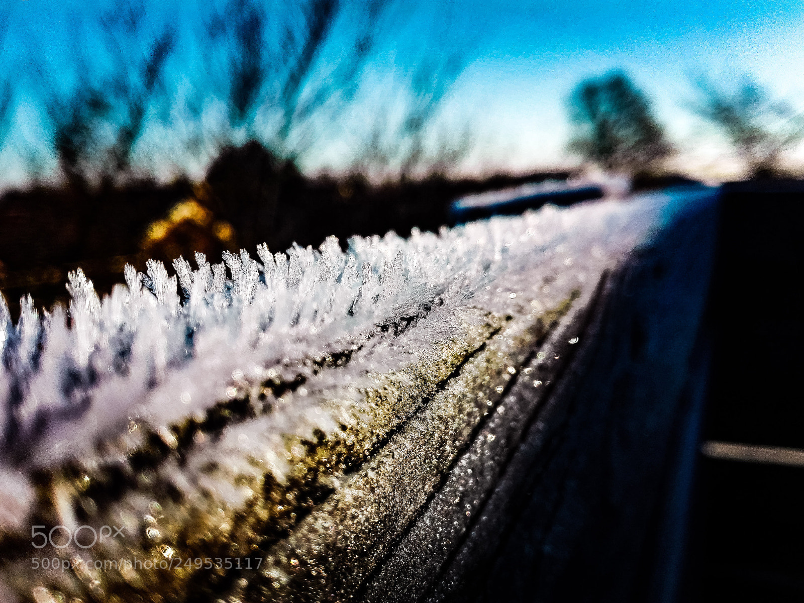 HUAWEI P8 Lite sample photo. Ice crystal photography