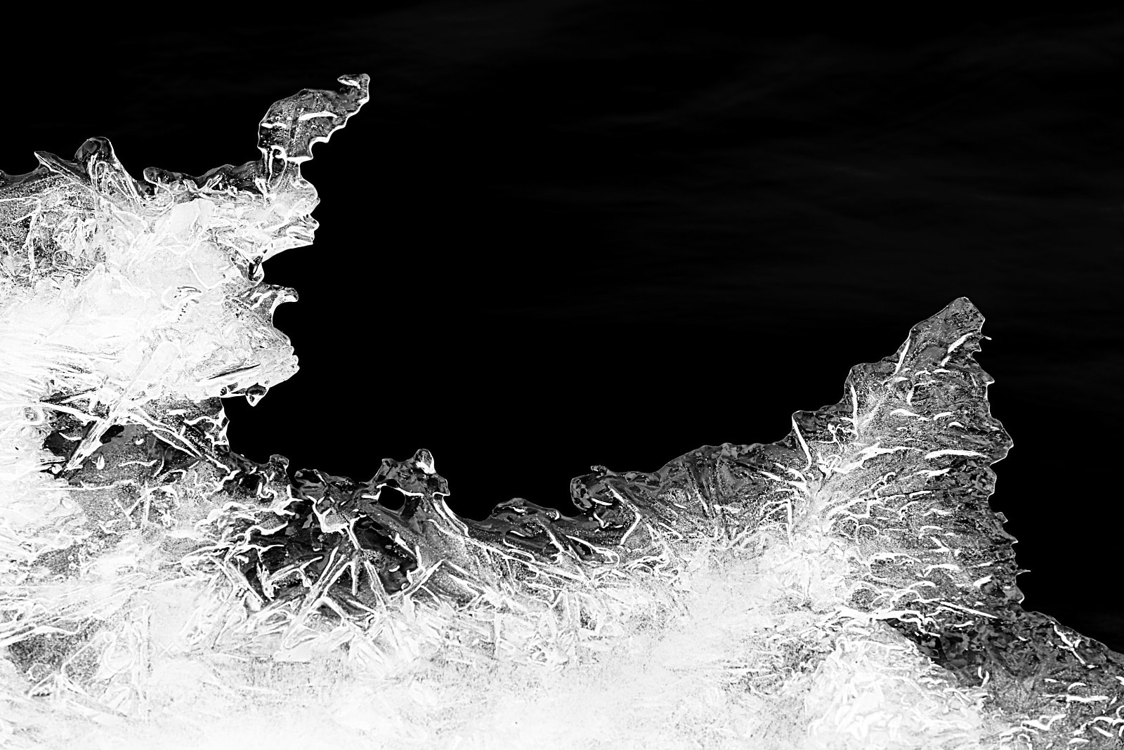 Canon EF 70-200mm F2.8L IS II USM sample photo. Ice landscape photography