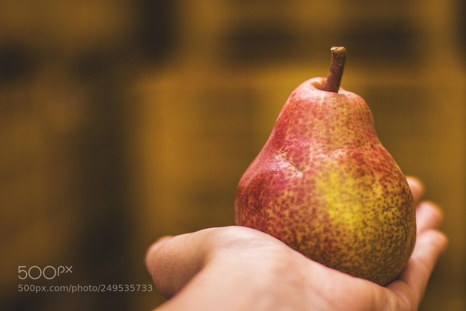 Canon EOS 750D (EOS Rebel T6i / EOS Kiss X8i) sample photo. Pear red - pera photography