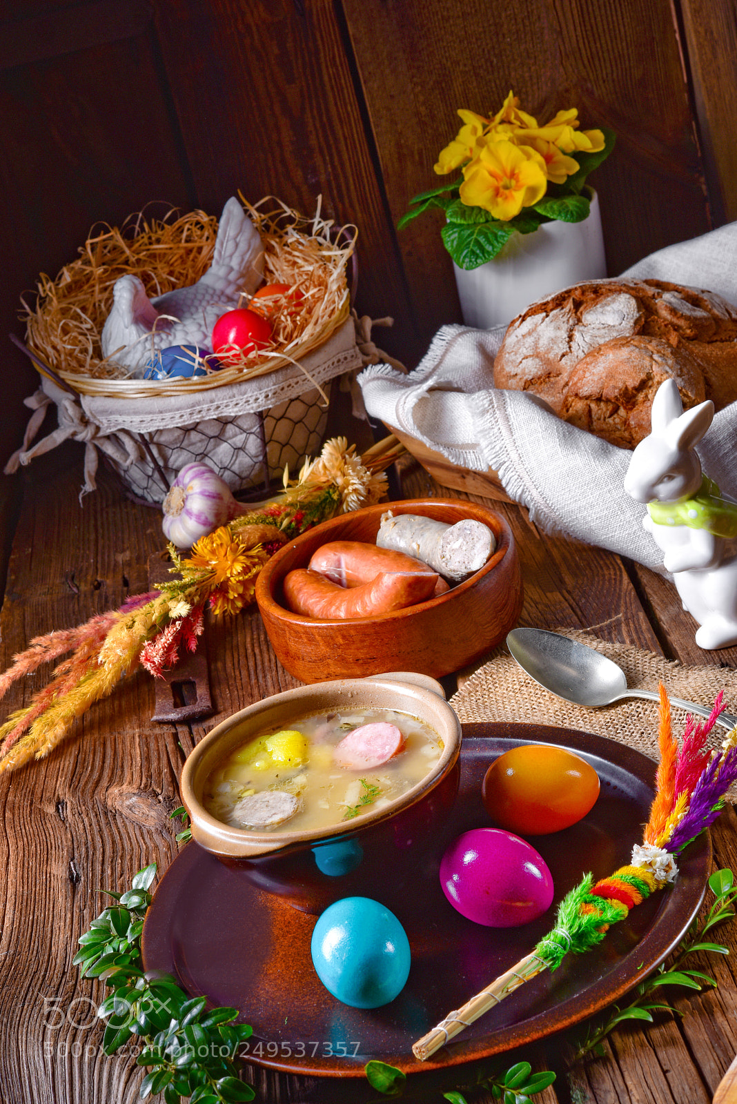 Nikon D810 sample photo. Easter decoration with polish photography
