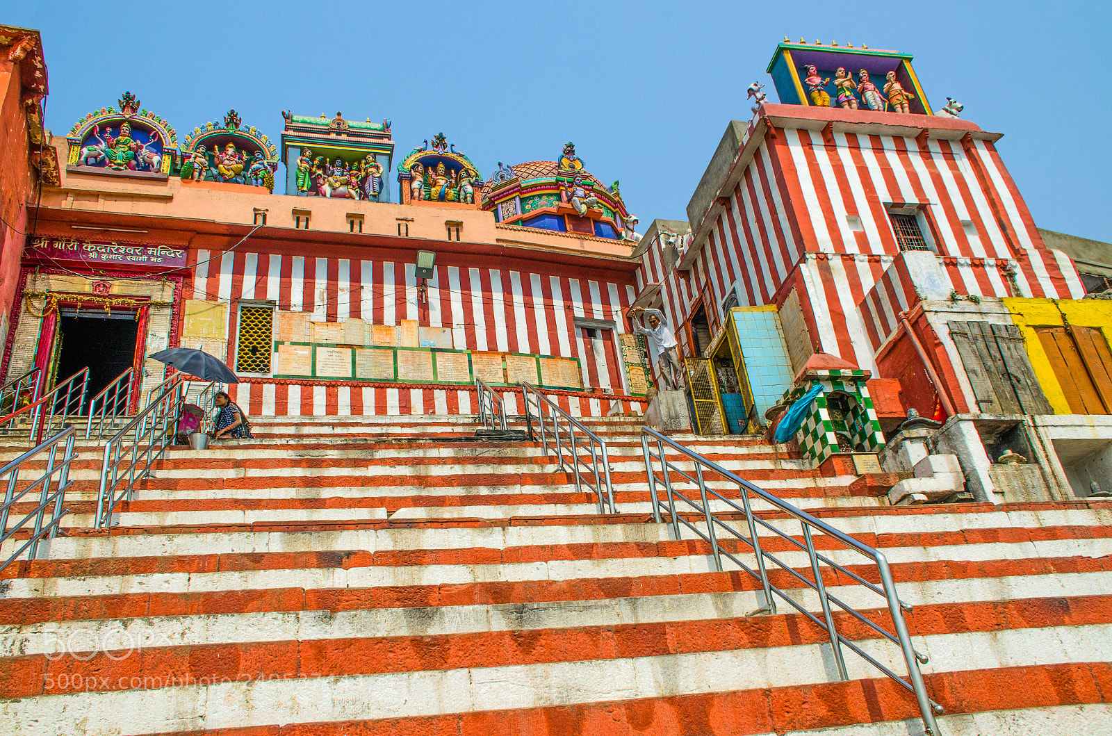 Nikon D7000 sample photo. Candy cane temple photography