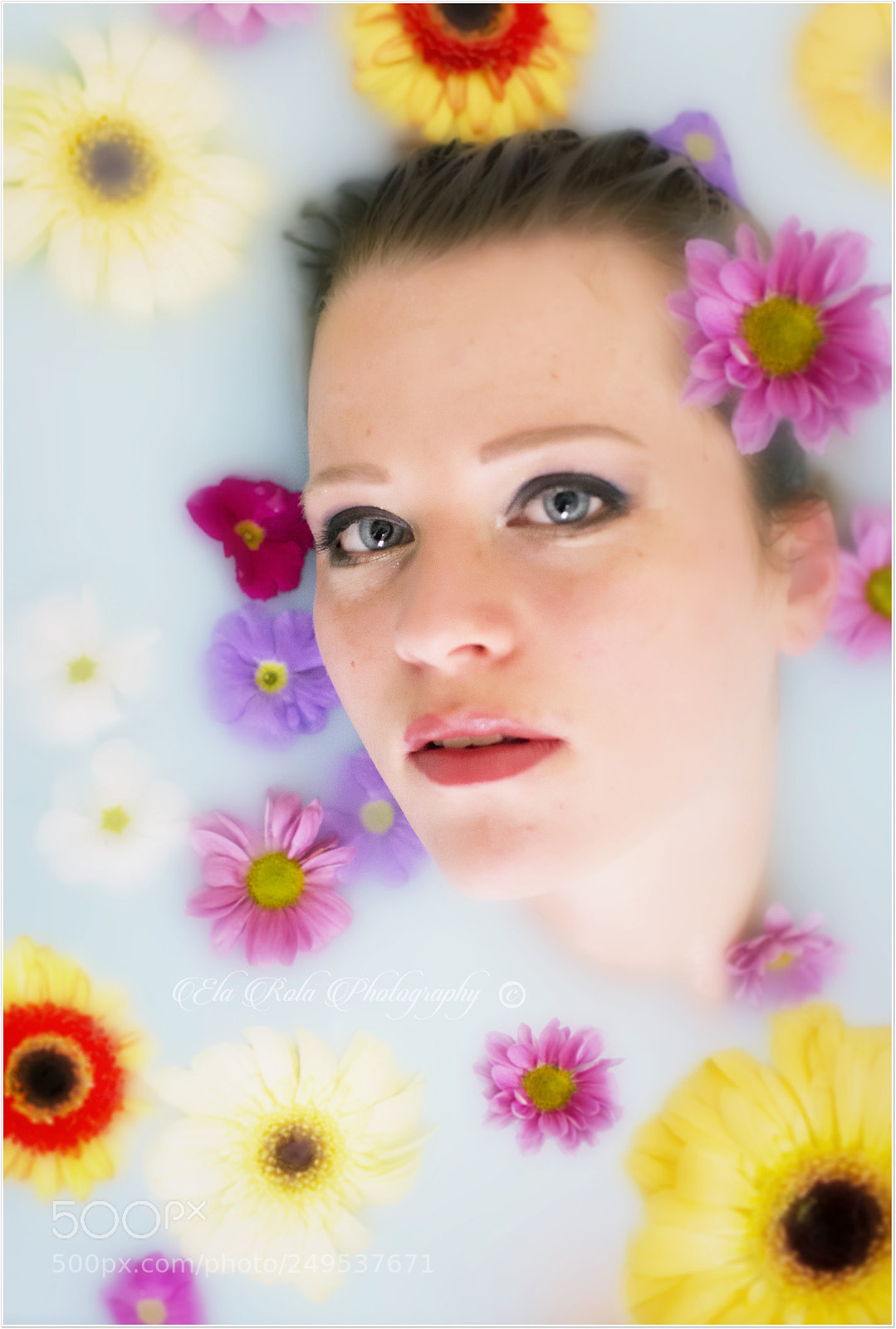 Nikon D5200 sample photo. Baño floral photography
