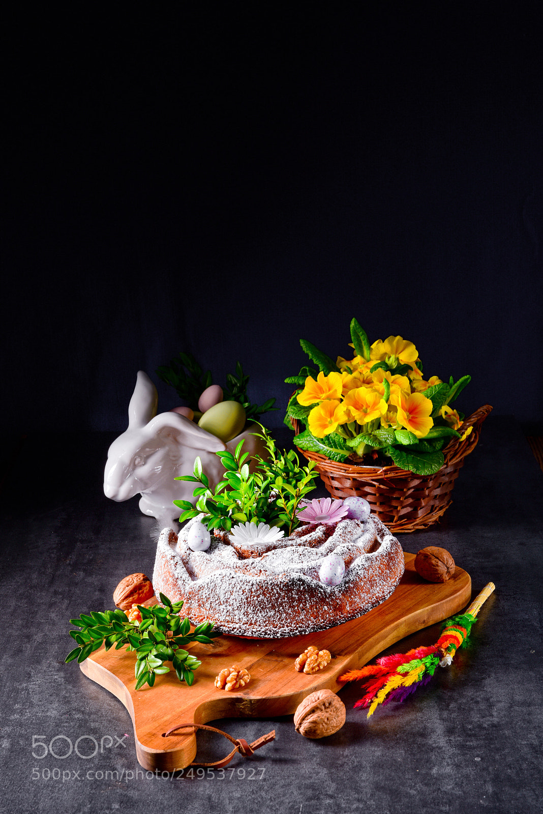 Nikon D810 sample photo. Traditional polish easter cake photography