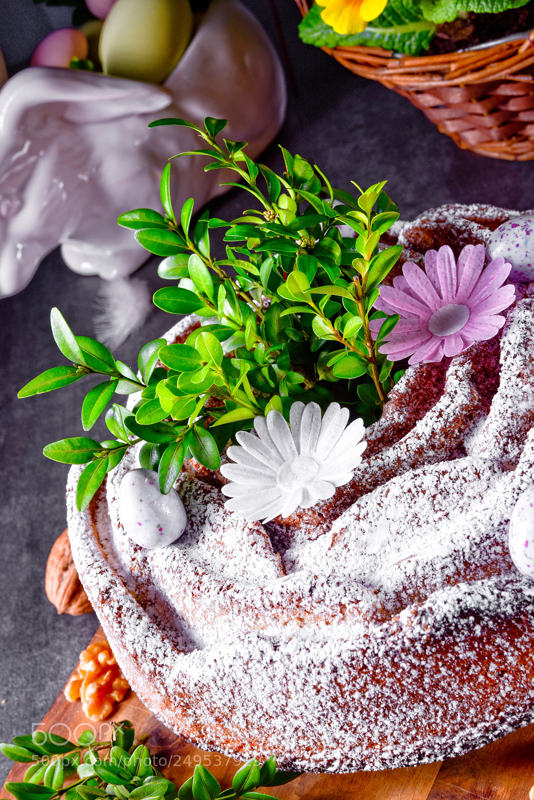 Nikon D810 sample photo. Traditional polish easter cake photography