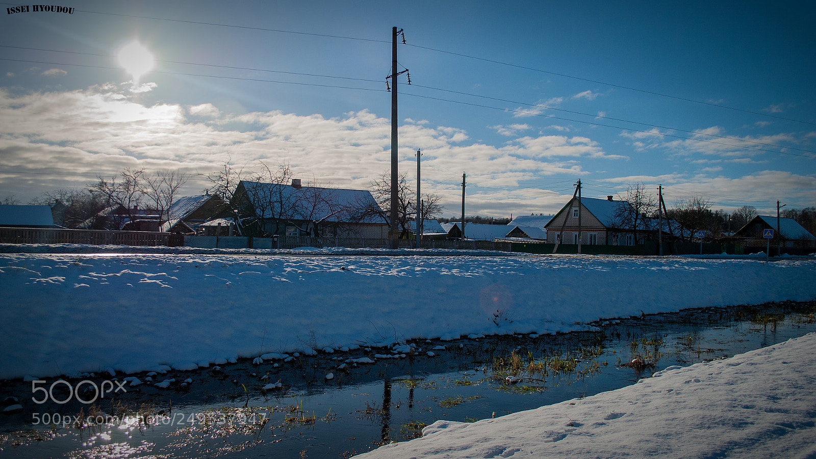 Nikon D3000 sample photo. Оттепель photography