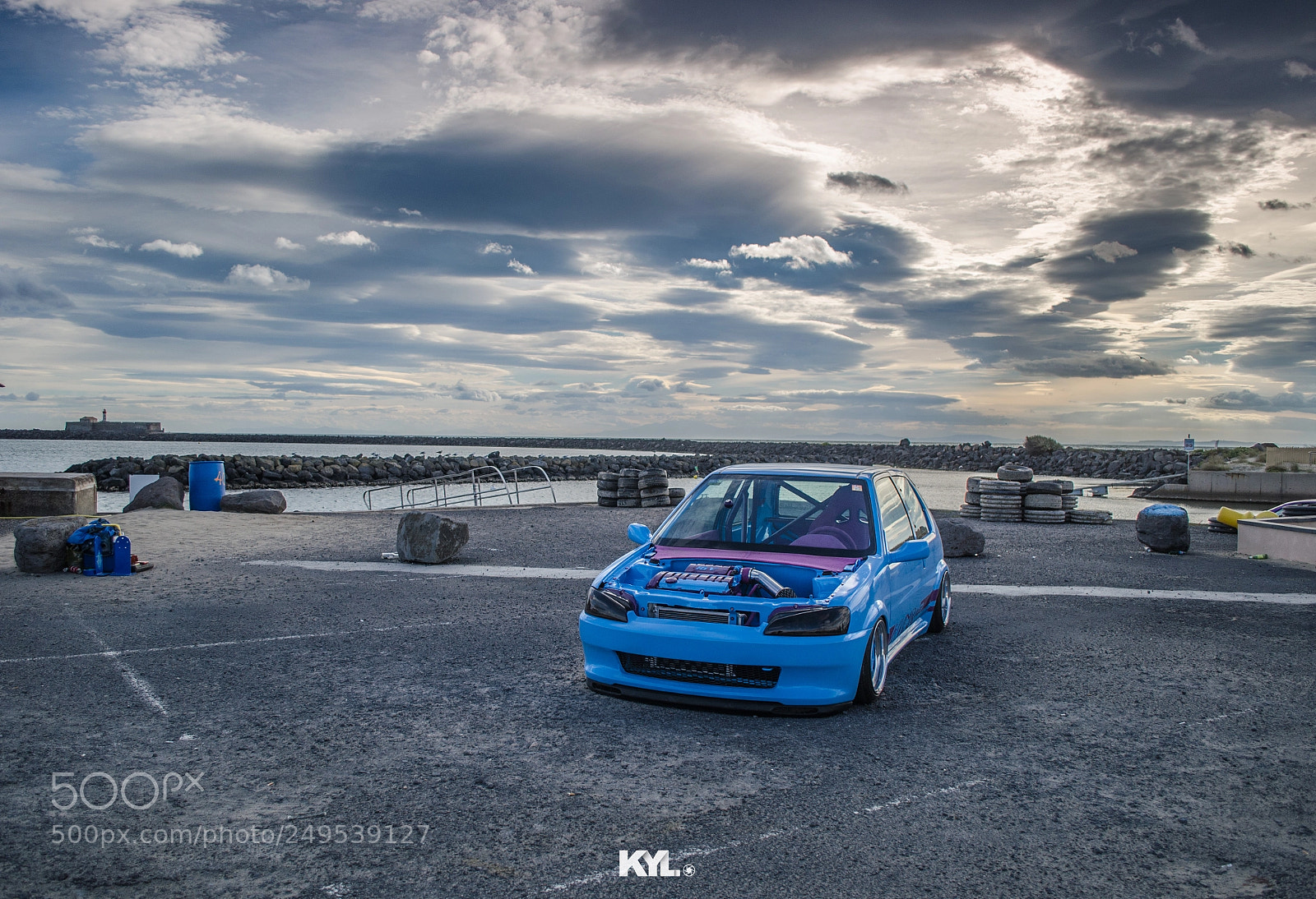 Nikon D5100 sample photo. Car and sky photography
