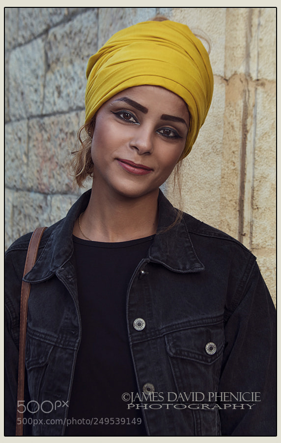 Nikon D500 sample photo. Beauty with a yellow photography