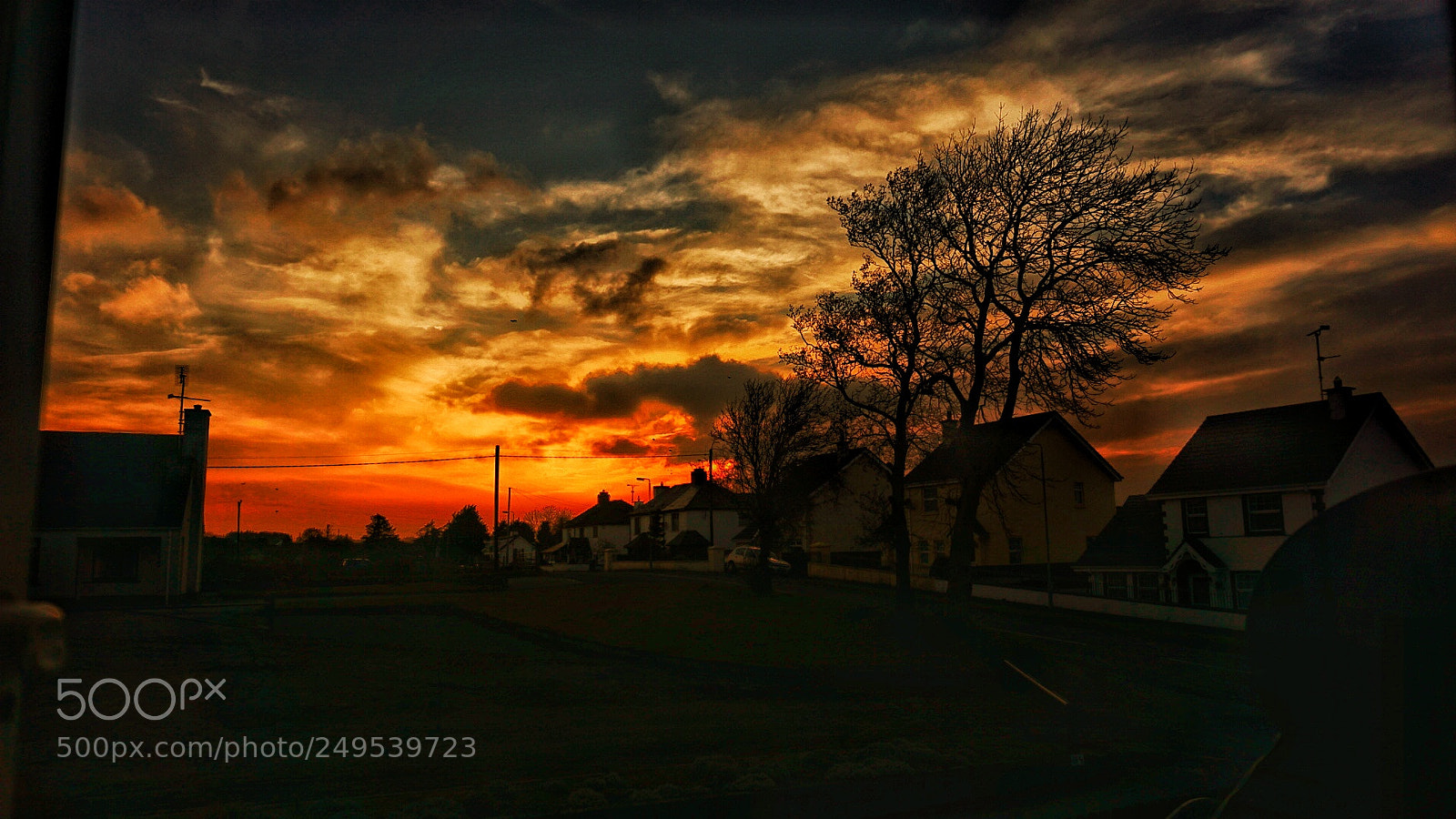 Sony a6000 sample photo. Blood sky photography