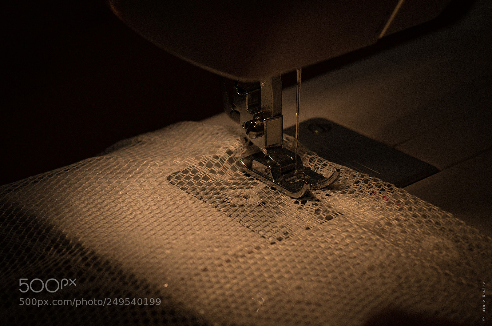Pentax K-50 sample photo. ...presser foot... photography